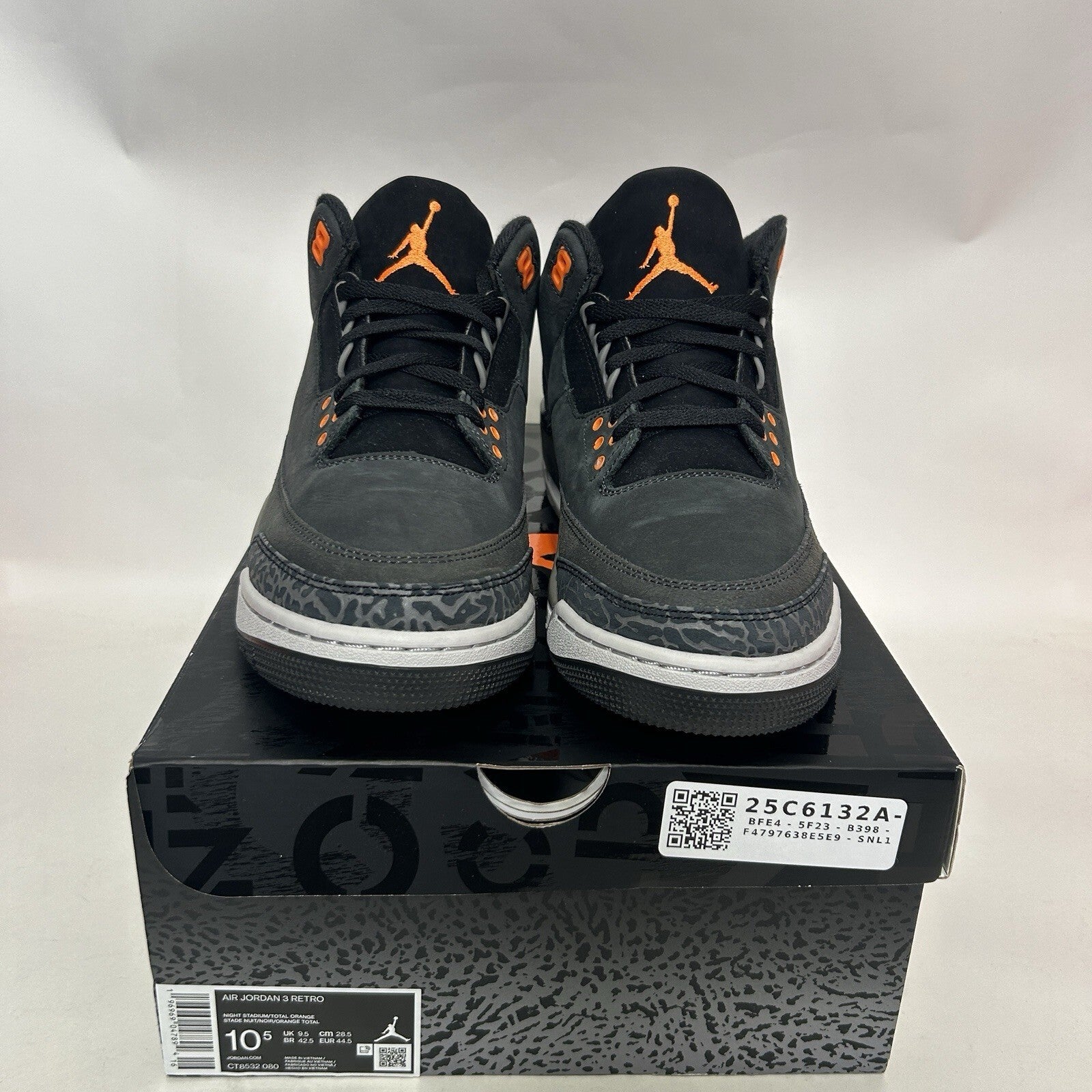 Nike Air Jordan 3 Retro OG “Fear Pack” CT8532-080 Men’s 10.5 New