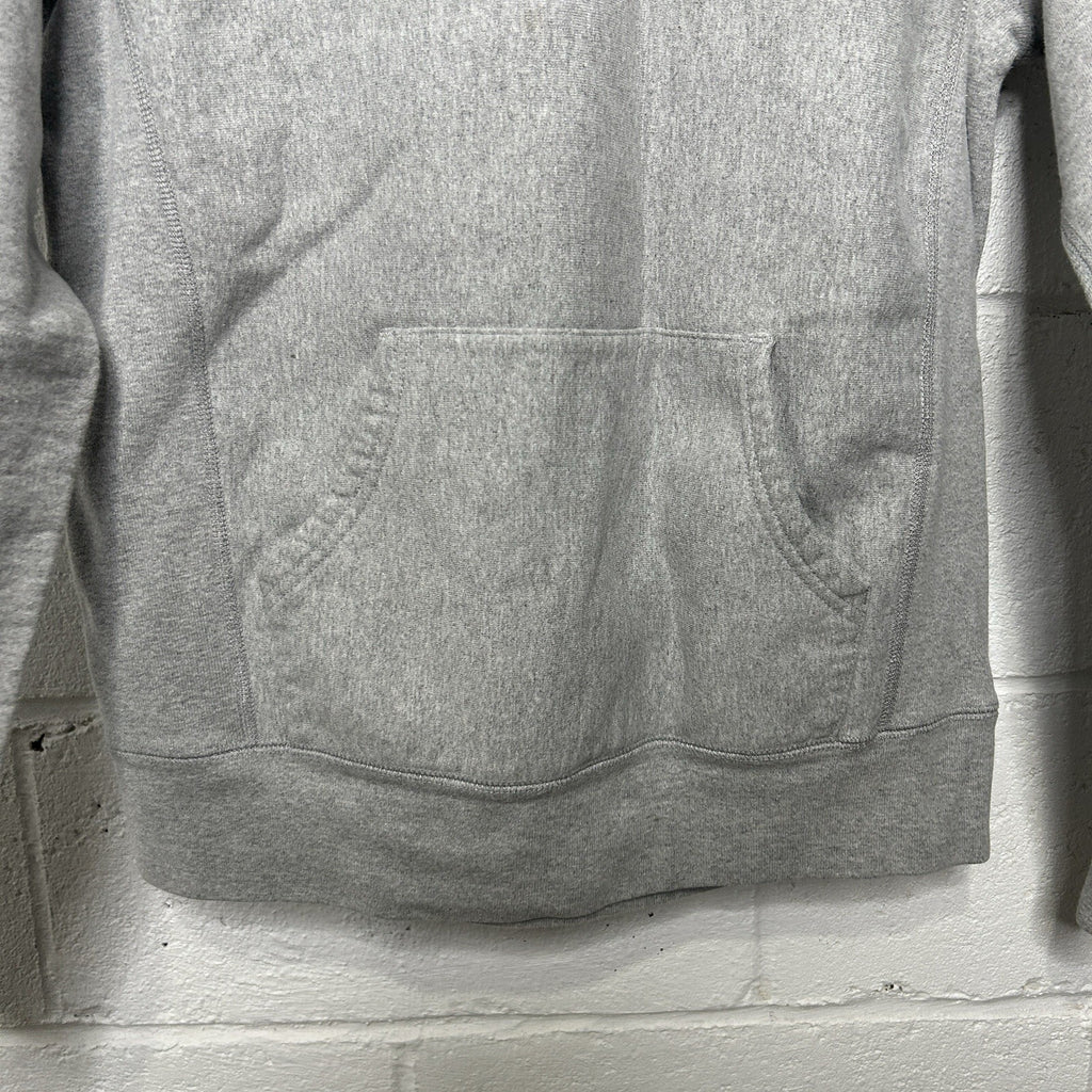 Supreme Fleece Pullover Blank Hoodie “Heather Grey” Men’s Medium