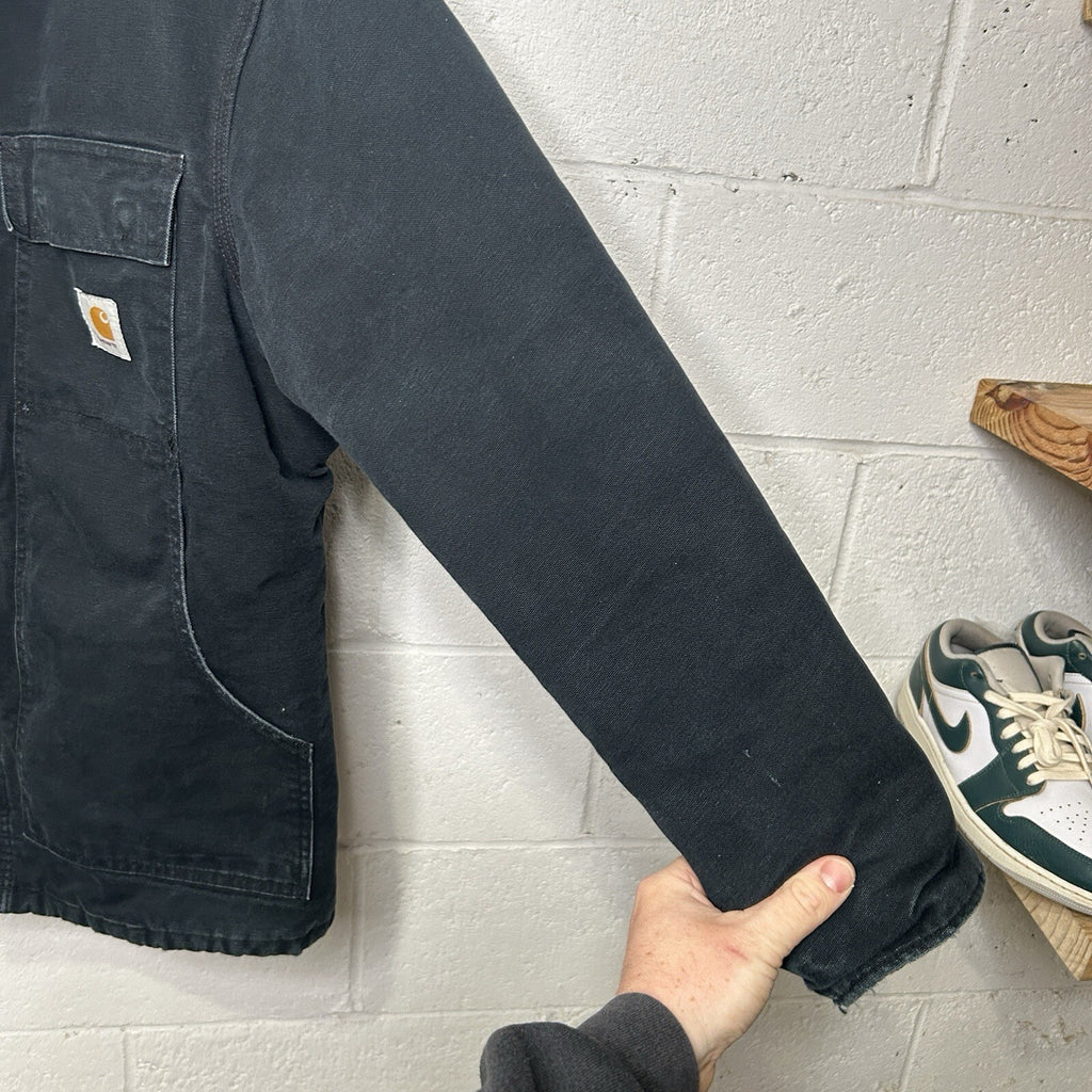 Vintage Carhartt Quilted Artic Jacket “Black” C03 BLK Men’s 42/Large Worn