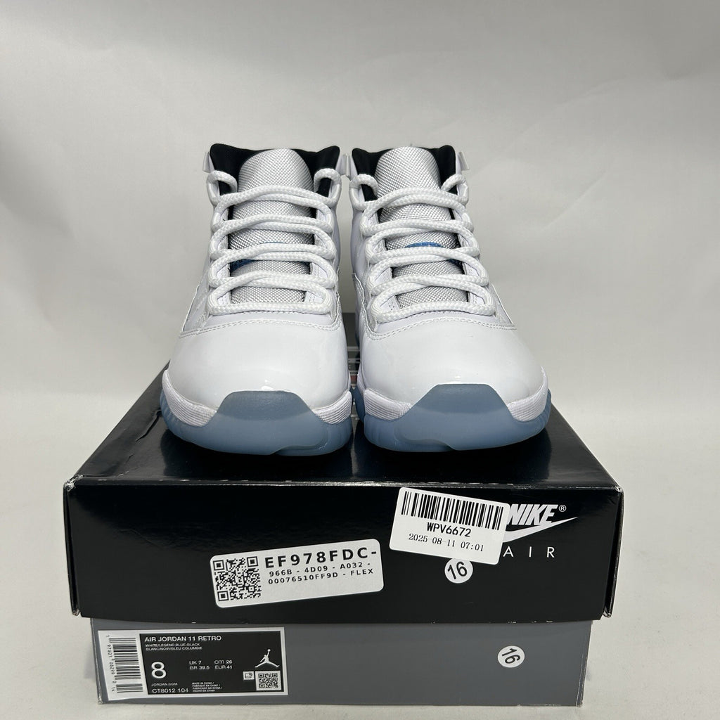 Nike Air Jordan 11 Retro OG “Legend Blue/Columbia” CT8012-104 Men’s 8 New