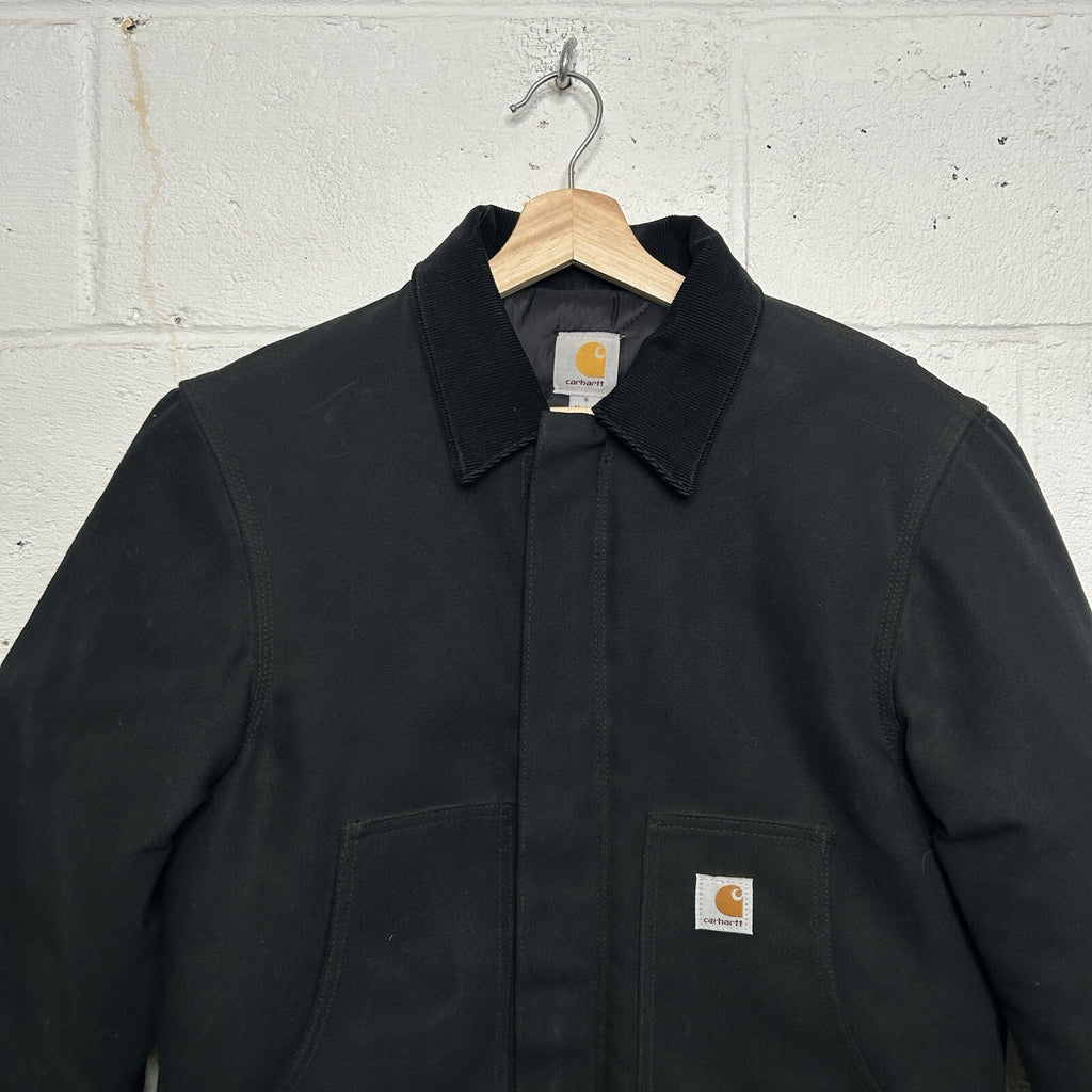 Y2K Carhartt Quilt-Lined Artic Jacket “Black” J002 BLK Men’s Small New
