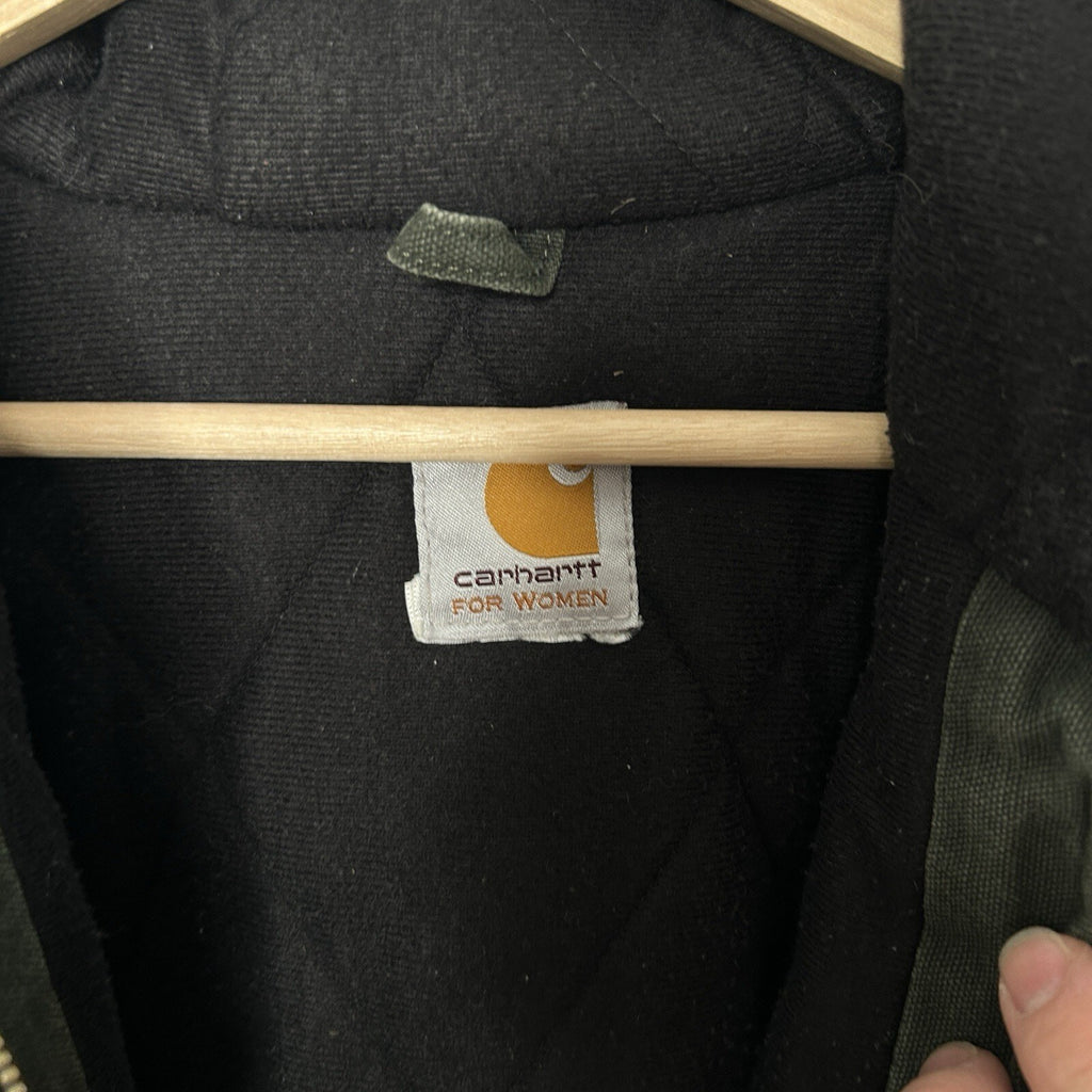 Y2K Carhartt Quilted Active Jacket “Moss Green” WJ130 MOS Men’s XL