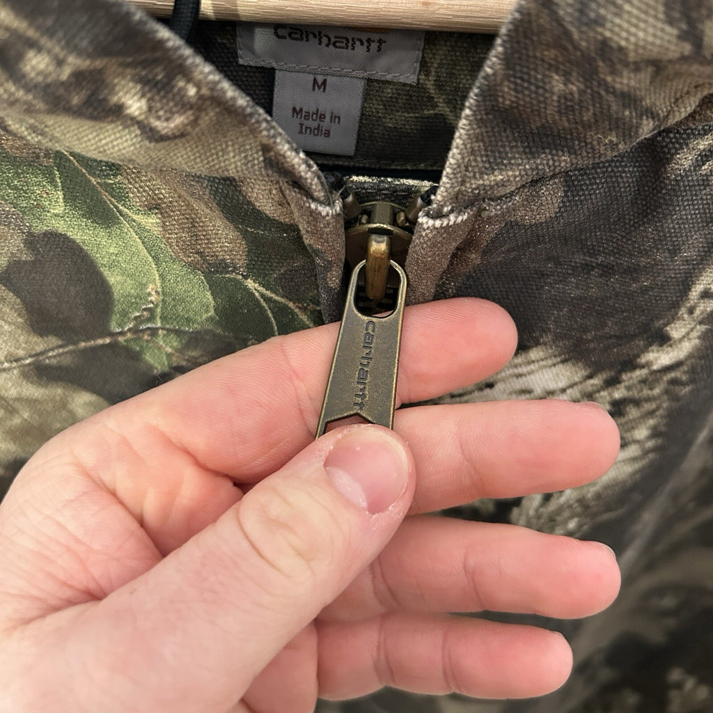 Carhartt Quilt-Lined Active Jacket “Mossy Oak Camo” 104457-340 Men’s Medium