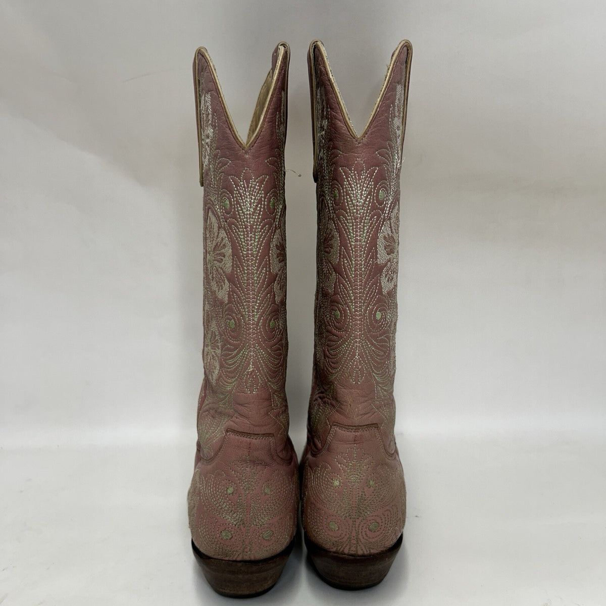 Old Gringo Embroidered Floral Western Boots “Pink” Women’s 7B Worn
