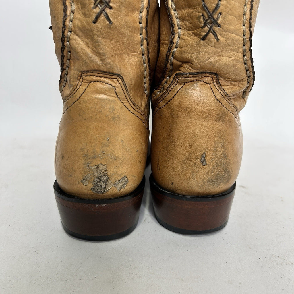 Vintage Dan Post Palamino Albany Boots “Cream” Men’s 11D