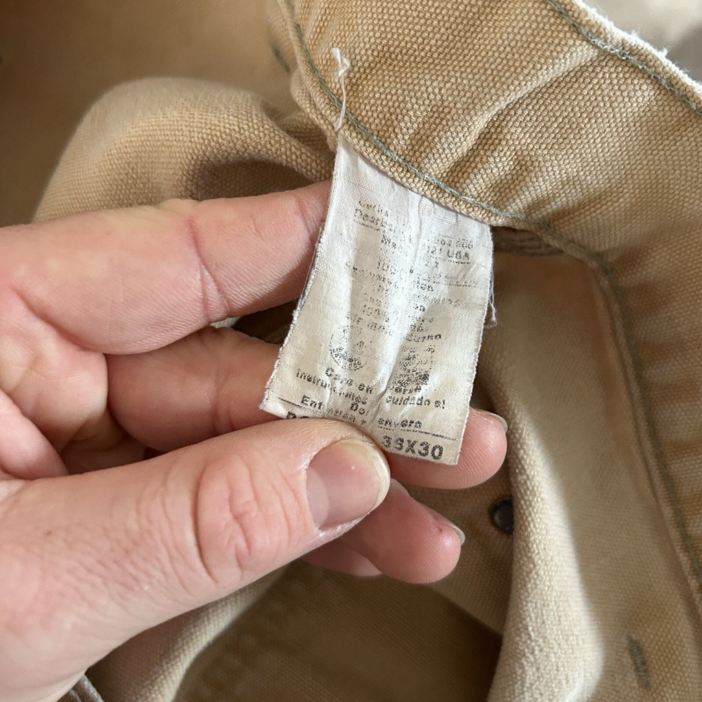 Vintage Carhartt Canvas DoubleKnee Pants “Brown” B01