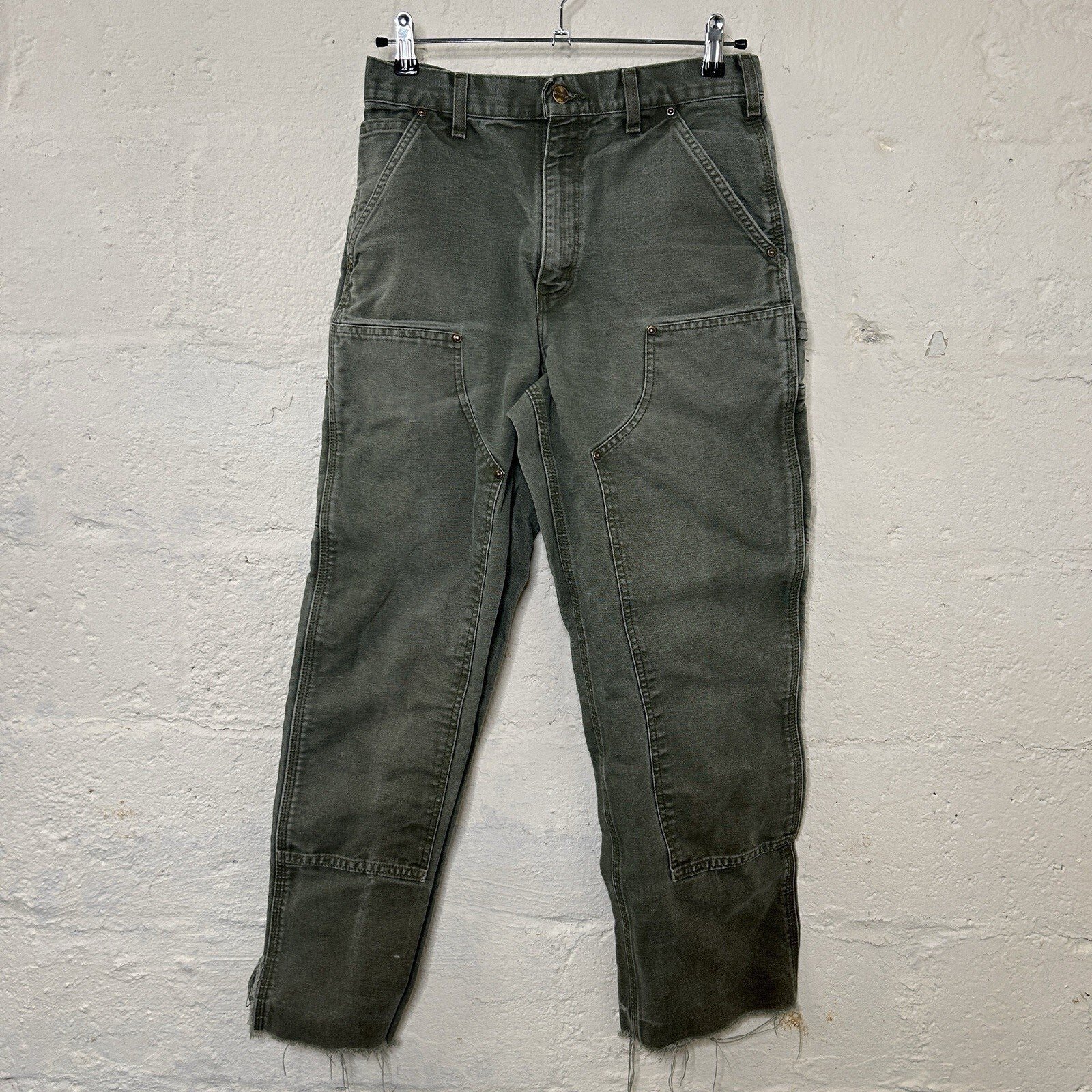 Vintage Carhartt DoubleKnee Carpenter Pants “Moss/Green"