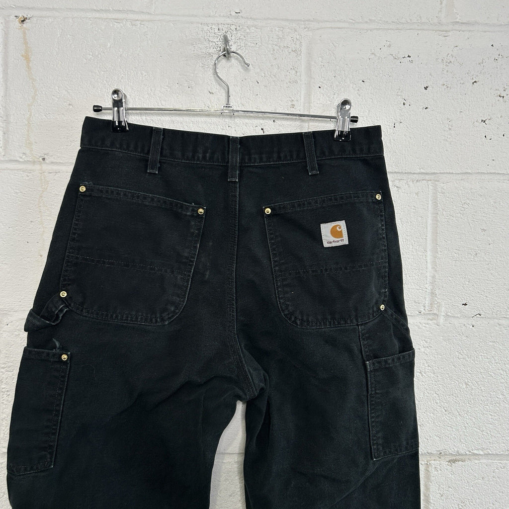 Vintage Carhartt DoubleKnee Carpenter Pants “Black” B01 BLK