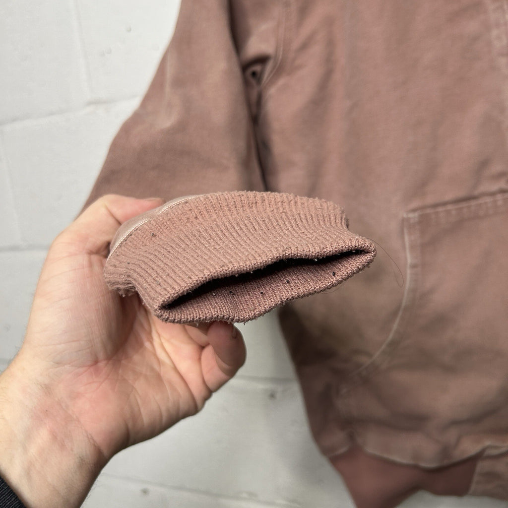 Carhartt Hooded Active Jacket “Burlwood/Dusty Pink” WJ130 667 Women’s Small