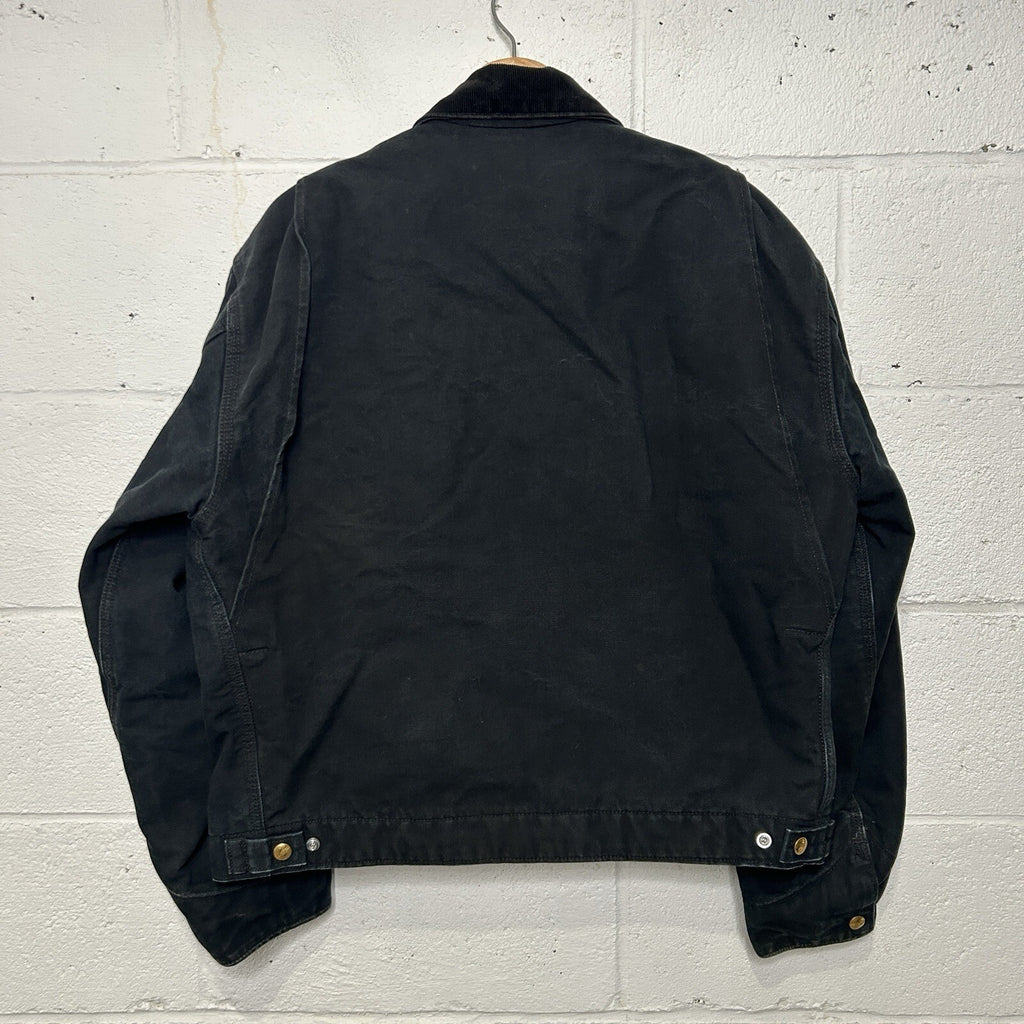 Y2K Carhartt Blanket-Lined Detroit Jacket “Black” J001 BLK Men’s Large