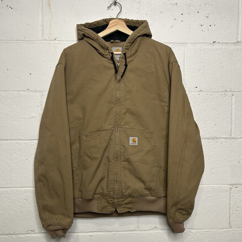 Vintage Carhartt Quilted Ripstop Active Jacket “Dark Khaki” 100108 253 Men’s L