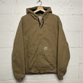 Vintage Carhartt Quilted Ripstop Active Jacket “Dark Khaki” 100108 253 Men’s L