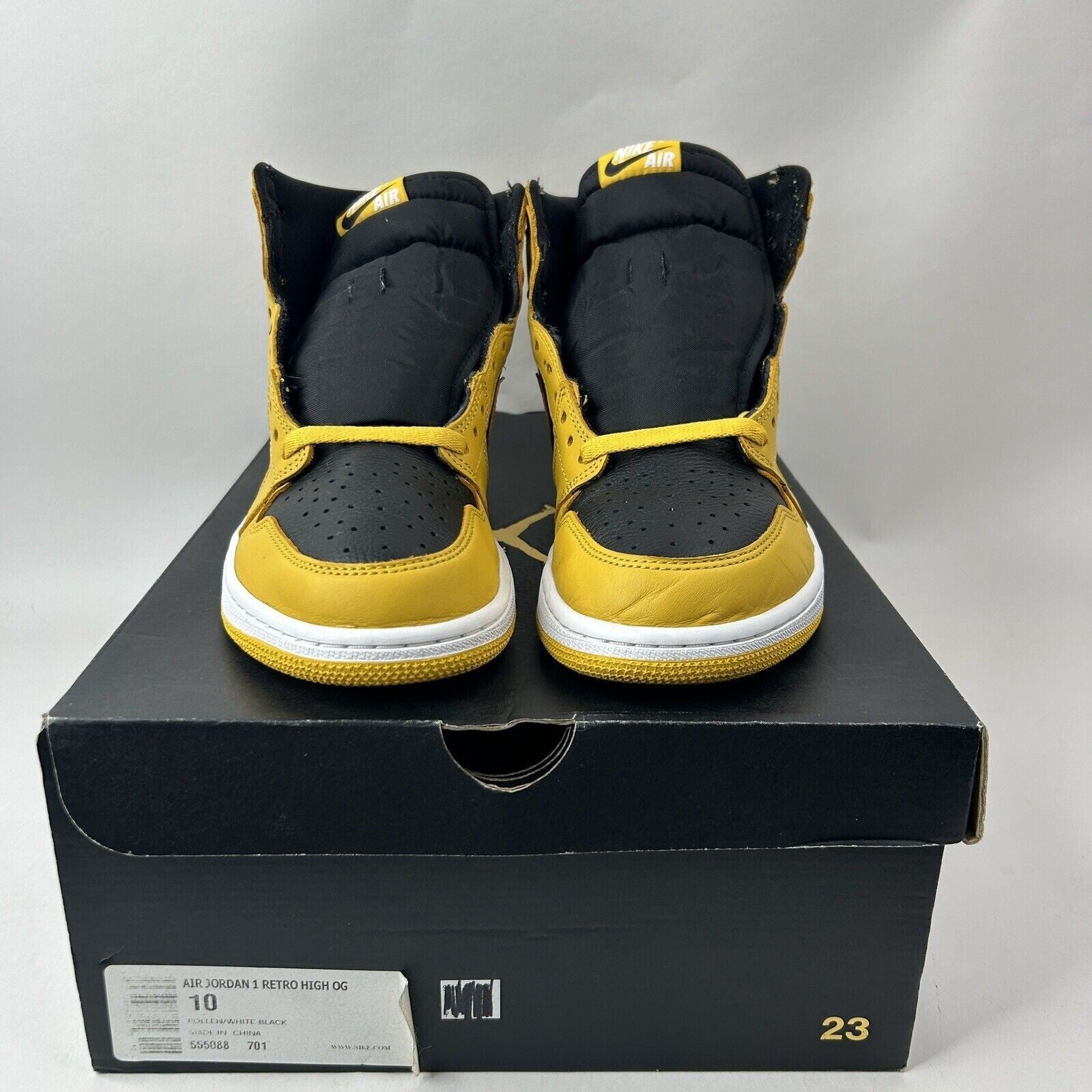 Nike Shoes Air Jordan 1 Retro High OG “Pollen” 555088-701 Men’s 10 Worn