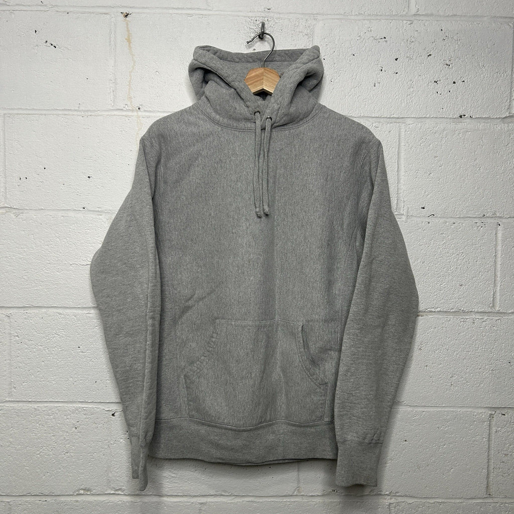 Supreme Fleece Pullover Blank Hoodie “Heather Grey” Men’s Medium