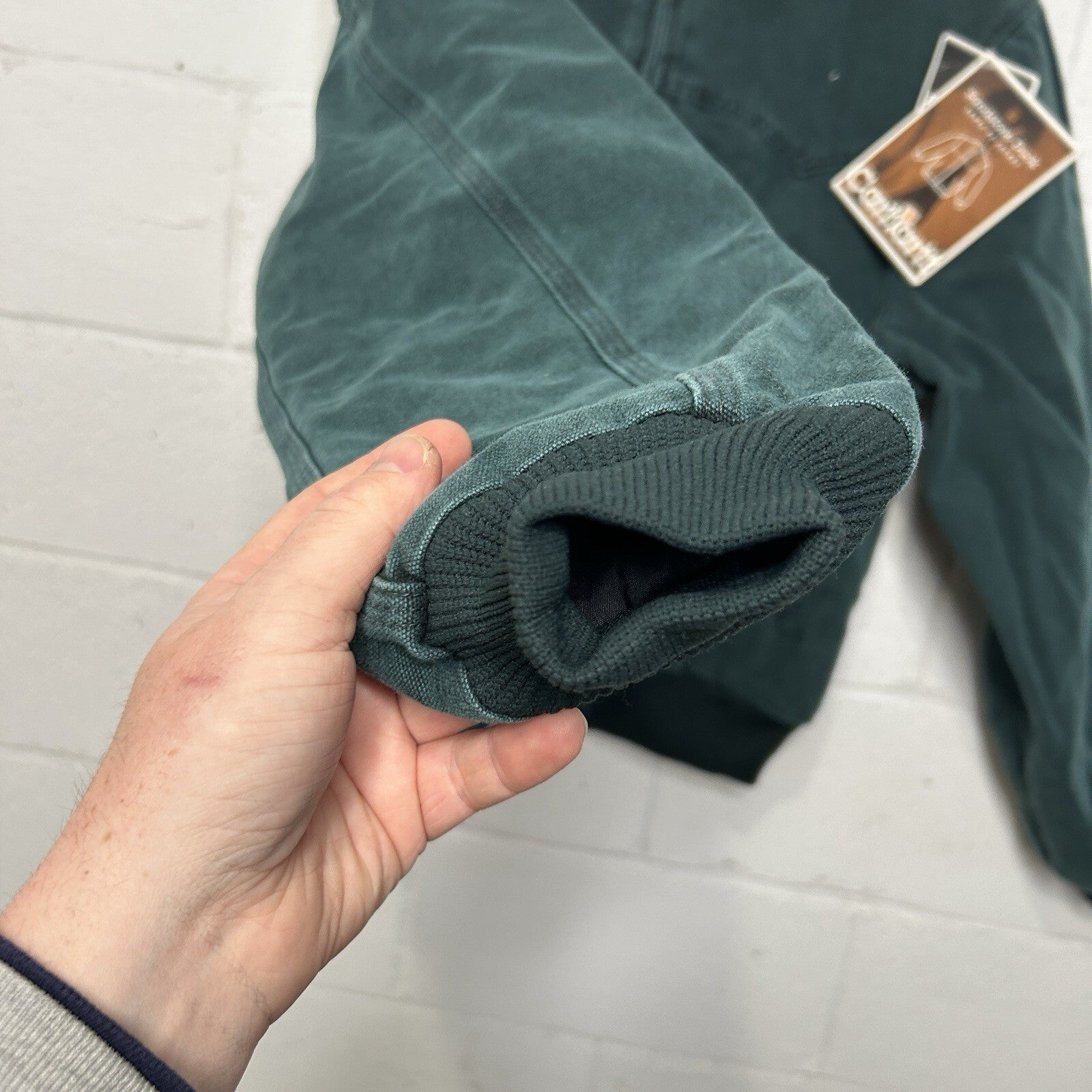 Vintage Carhartt Santa Fe Jacket “Hunter Green” J14 HTG Men’s Large NEW