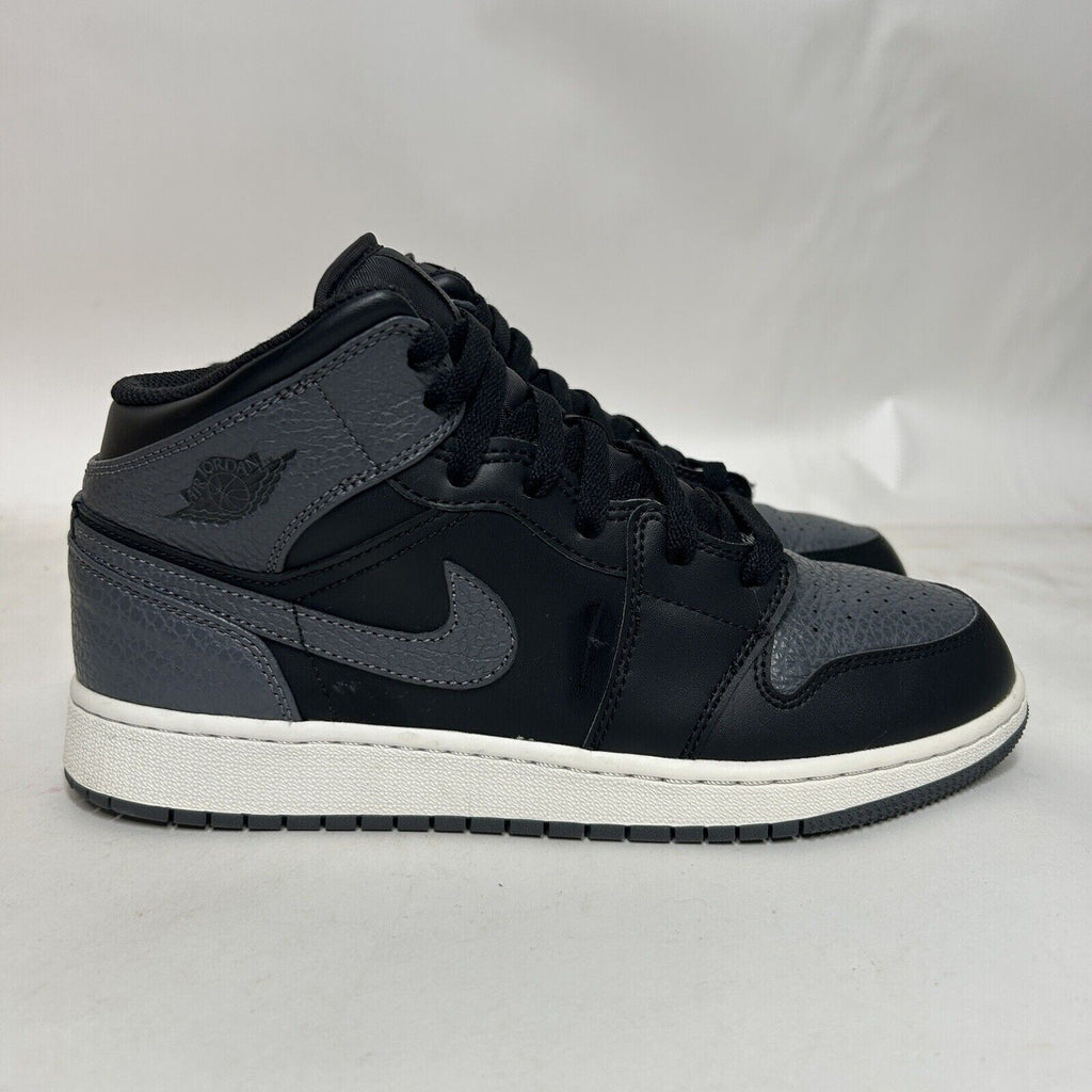 Nike Shoes Air Jordan 1 Mid Retro GS “Black Grey” 2024