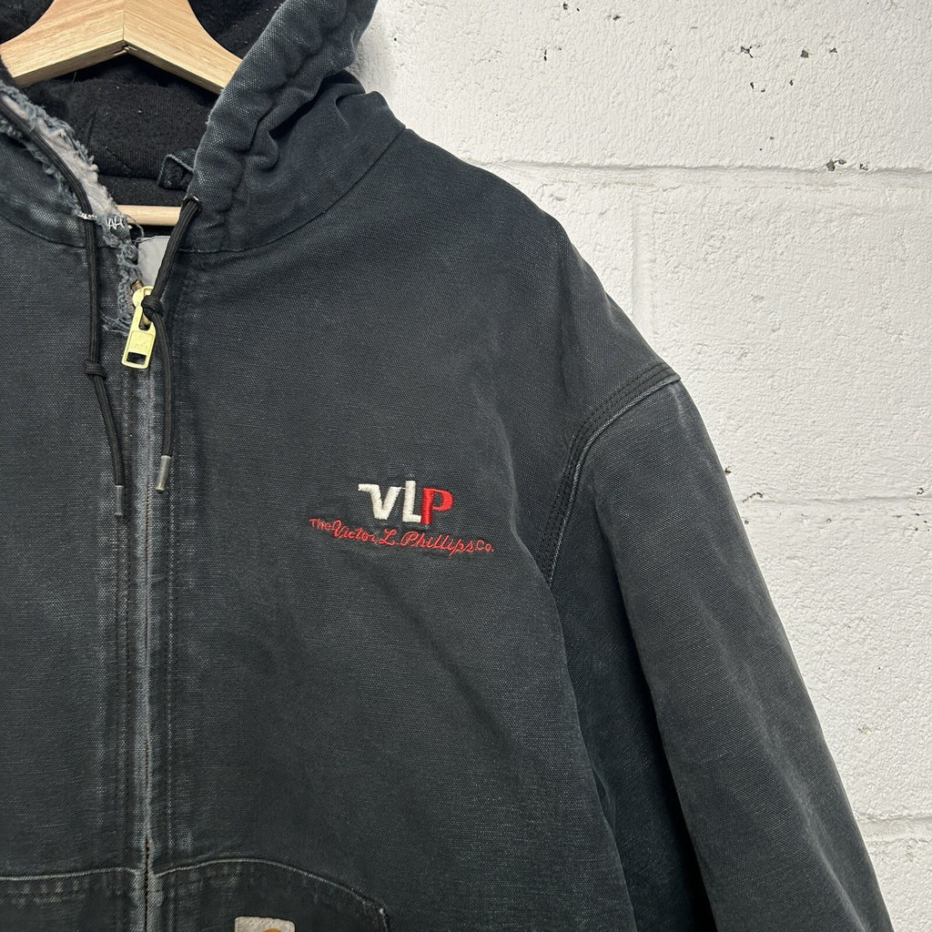 Vintage Carhartt Quilted Active Jacket “Black” J140 BLK Men’s X-Large