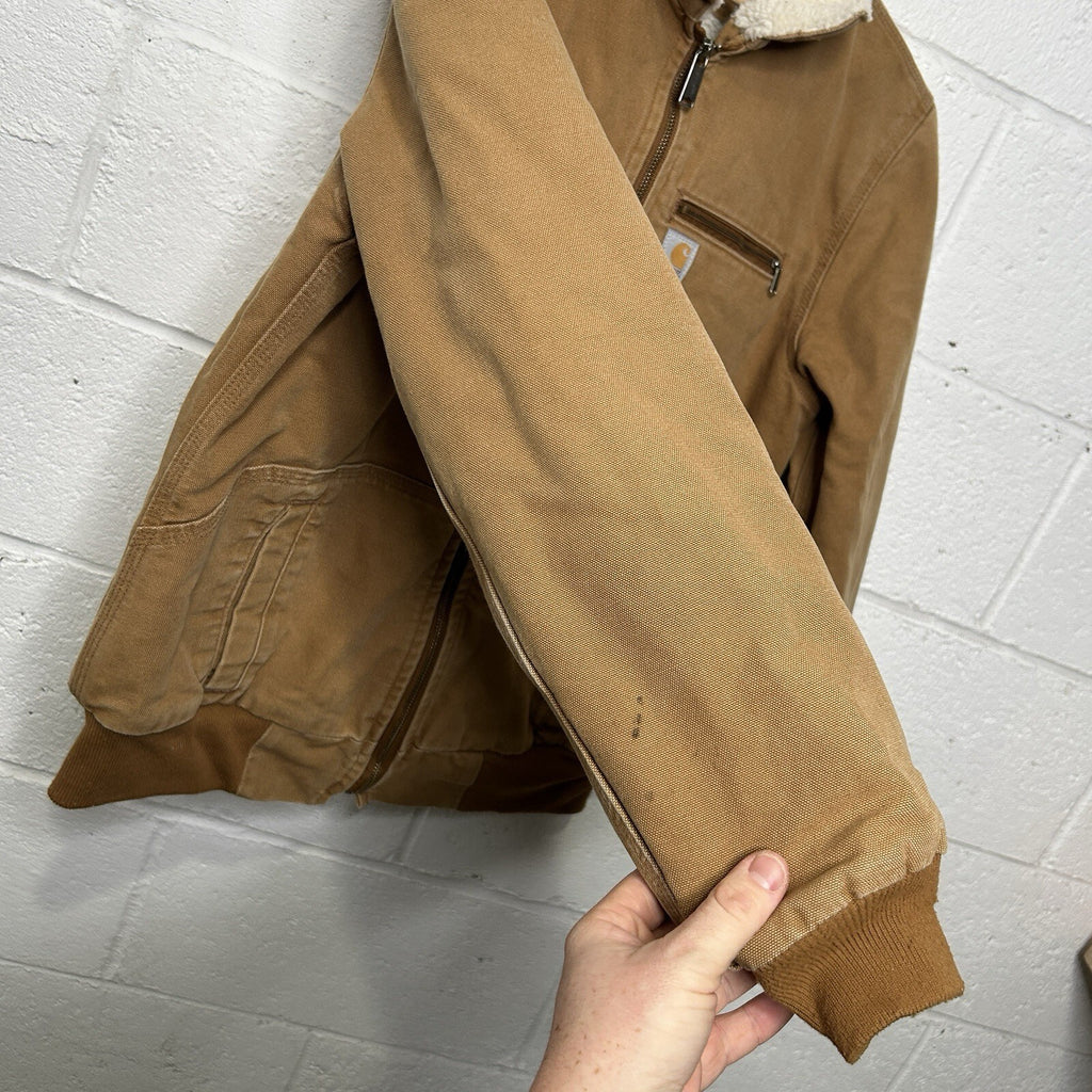 Carhartt Sherpa-Lined Wildwood Jacket “Brown” 100815-211 Women’s L