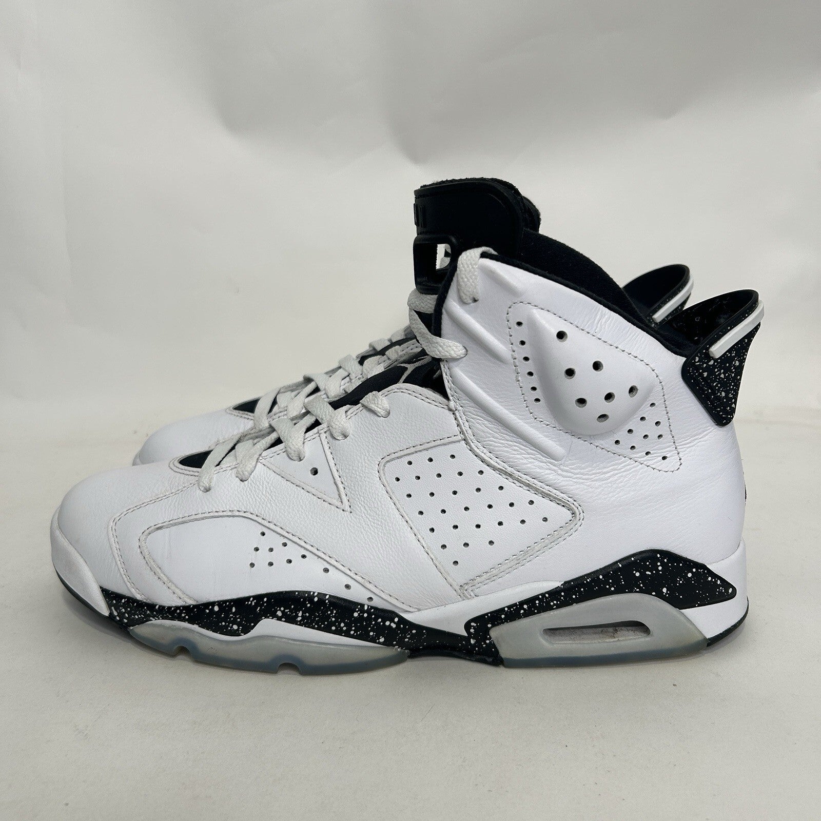 Nike Air Jordan 6 Retro “Reverse Oreo/Black White” CT8529-112 Men’s 12 Worn