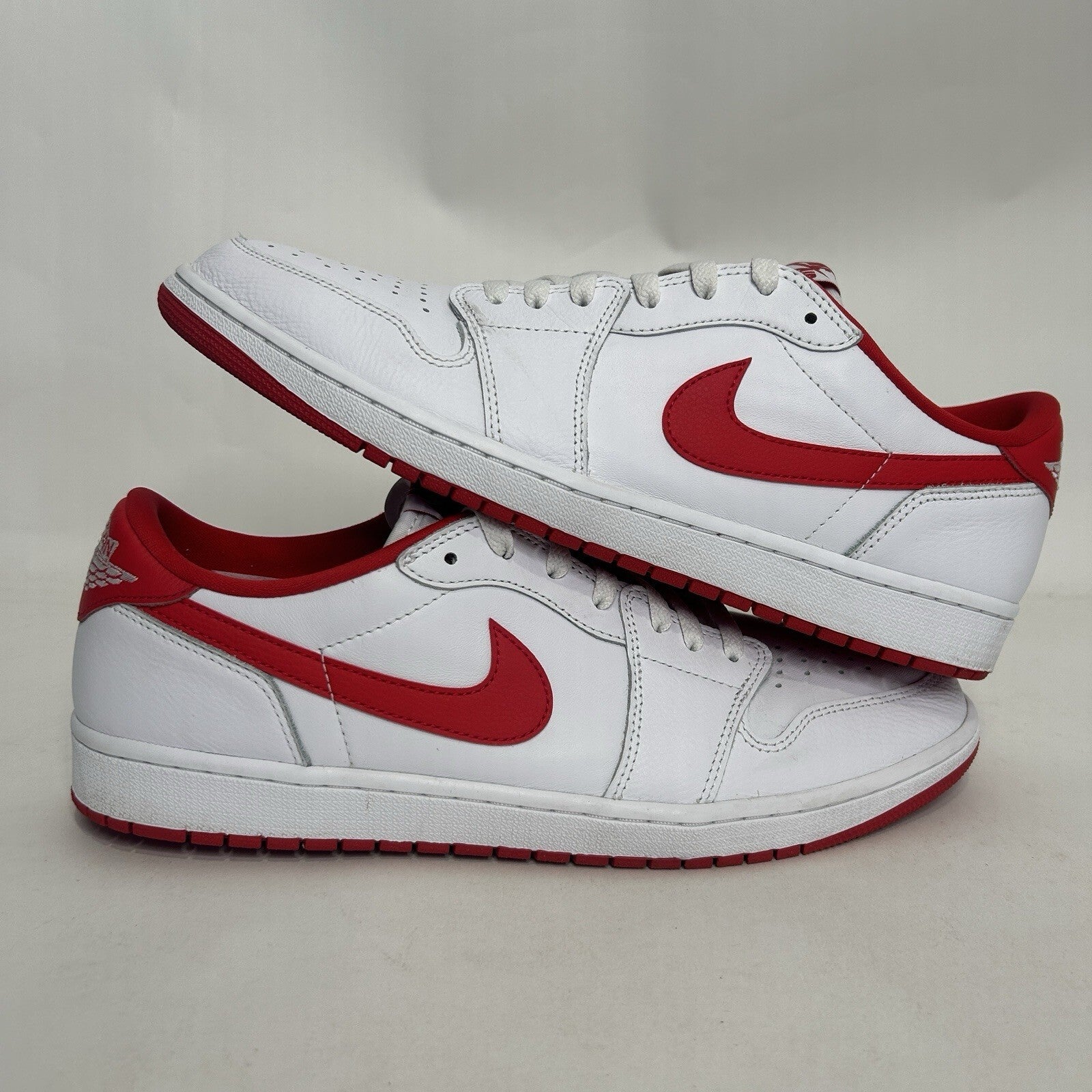 Nike Air Jordan 1 Low Retro OG “University Red” CZ0790-161 Men’s 14 Worn