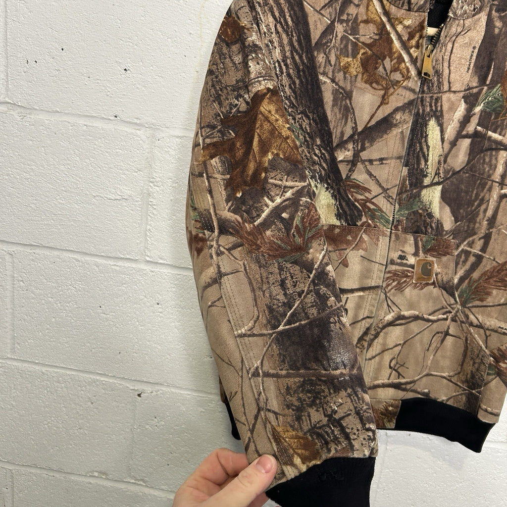 Vintage Carhartt Realtree Thermal-Lined Active Jacket “Camo” YYJ220 CAP Youth L