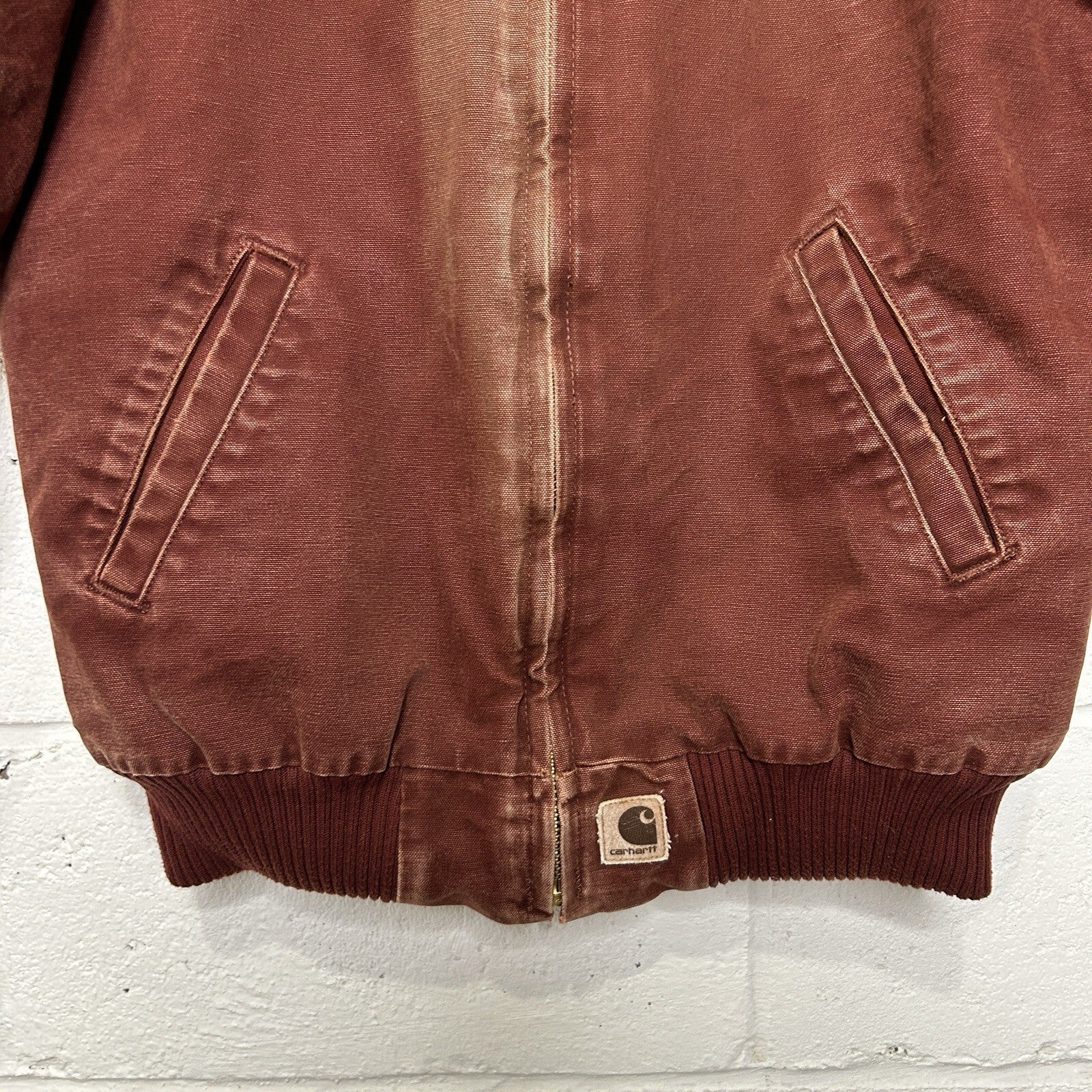 Vintage Carhartt Quilted Santa Fe Jacket “Clay Red” J14 CLY Men’s Medium