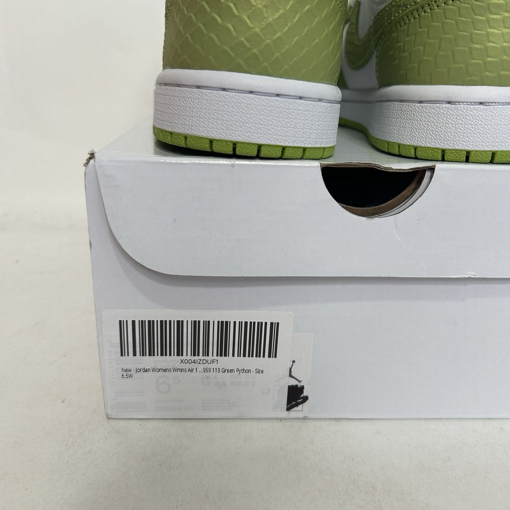Nike Air Jordan 1 Retro Mid SE WMNS “Green Python” DV2959-113 Women’s 6.5 New