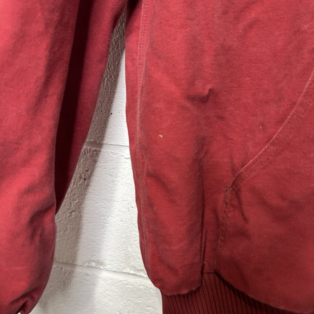 Vintage Carhartt Quilted Active Jacket “Dark Red” J140 DKR Men’s X-Large Worn