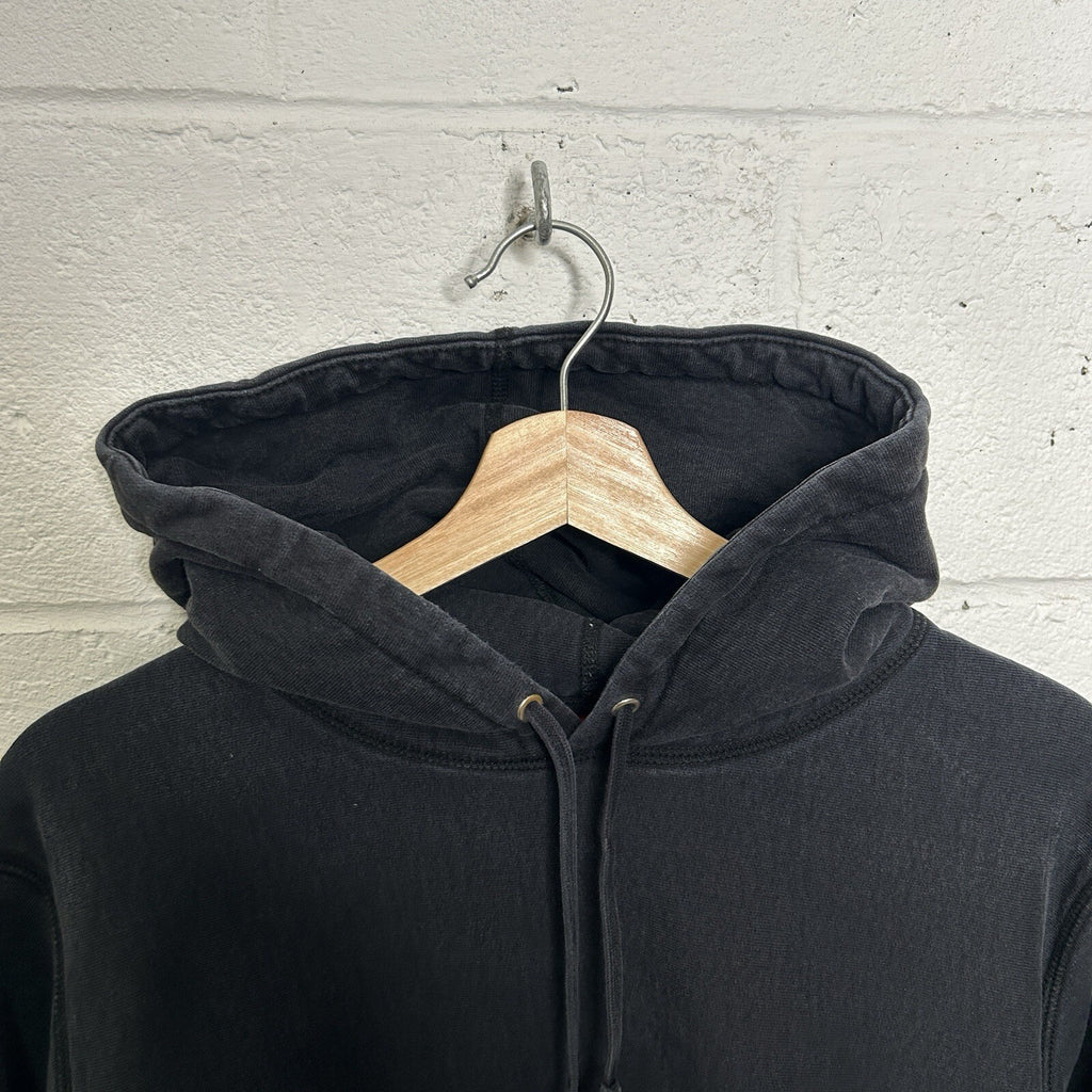 Supreme Gradient Sleeve Logo Hooded Sweatshirt “Black” FW18 Men’s Medium
