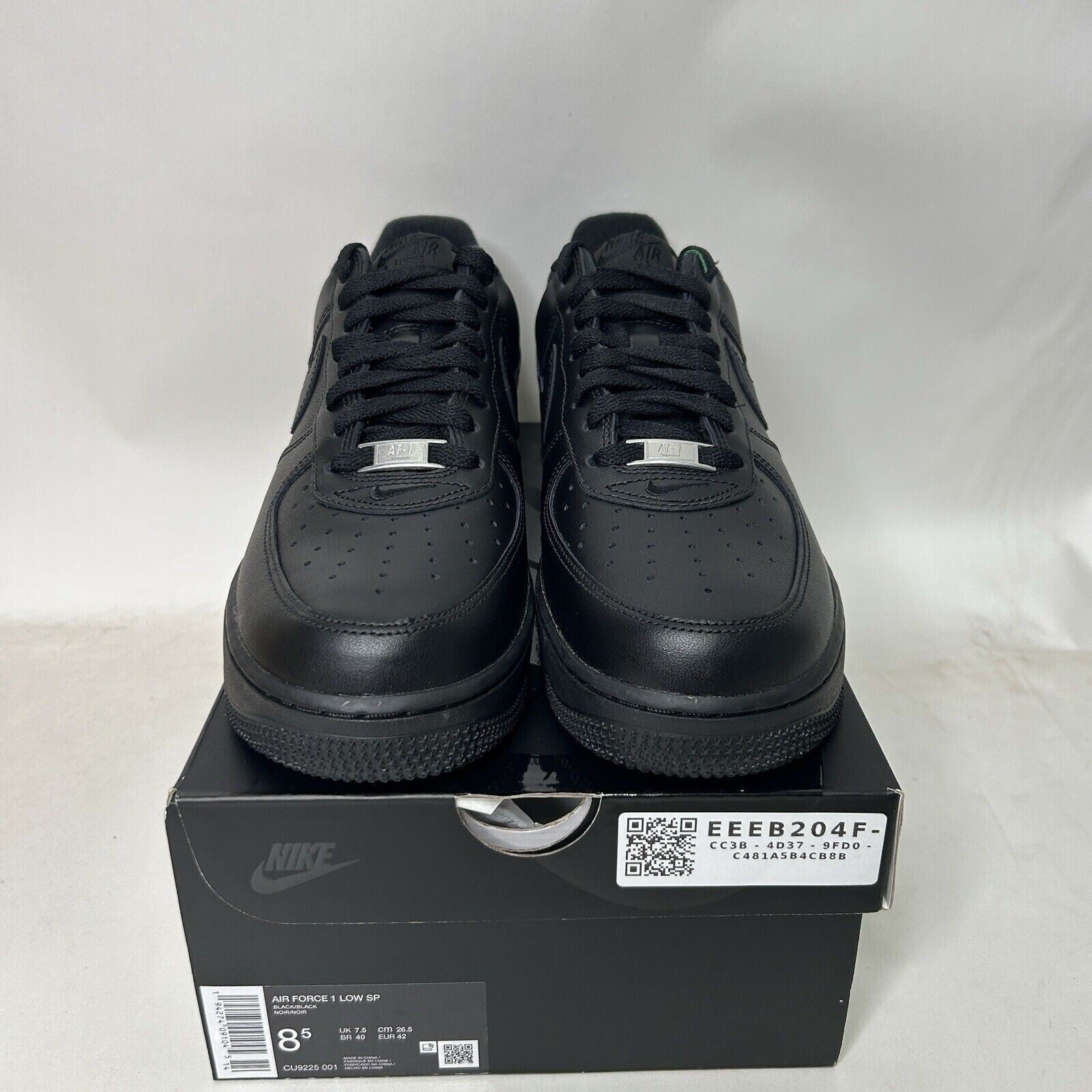 Nike Air Force 1 Low x Supreme Box Logo "Black" 2024