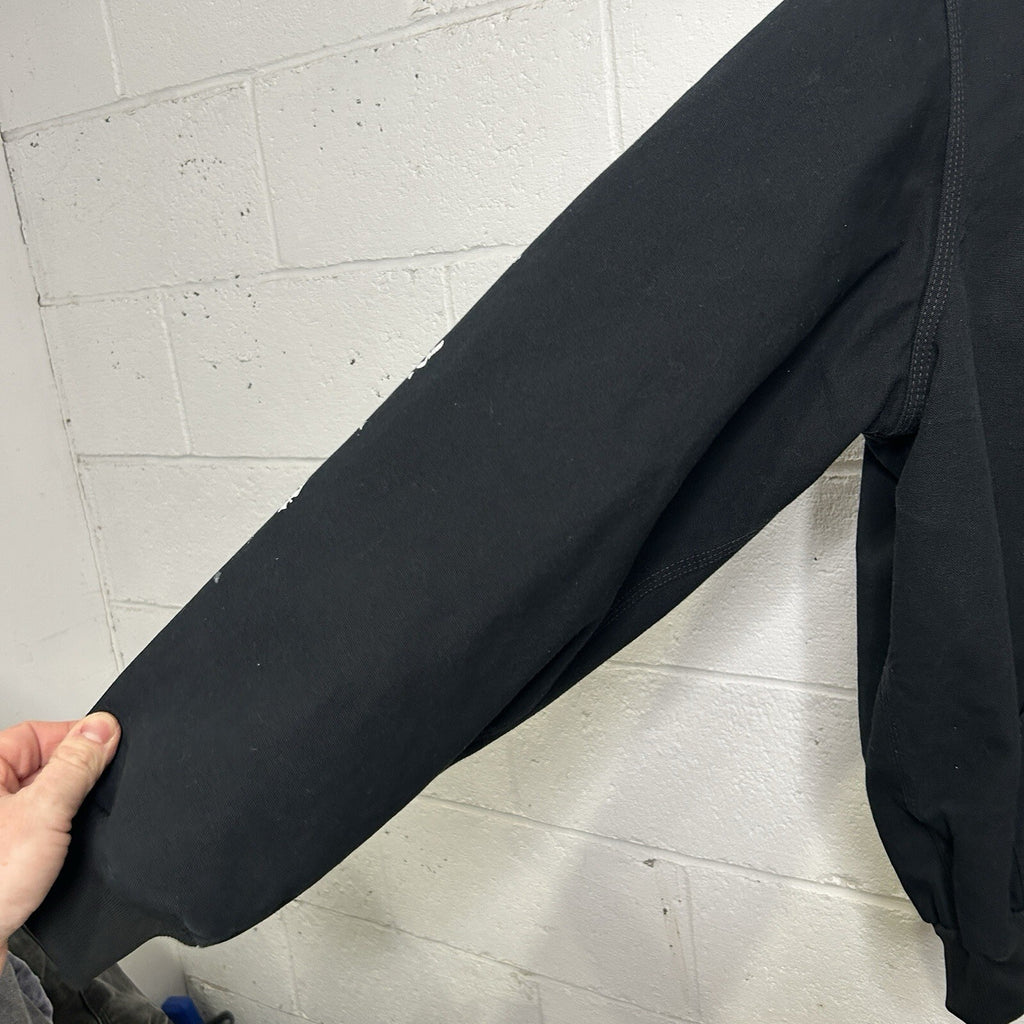 Y2K Carhartt Thermal-Lined Hooded Active Jacket “Black” J131 BLK Dark Throne