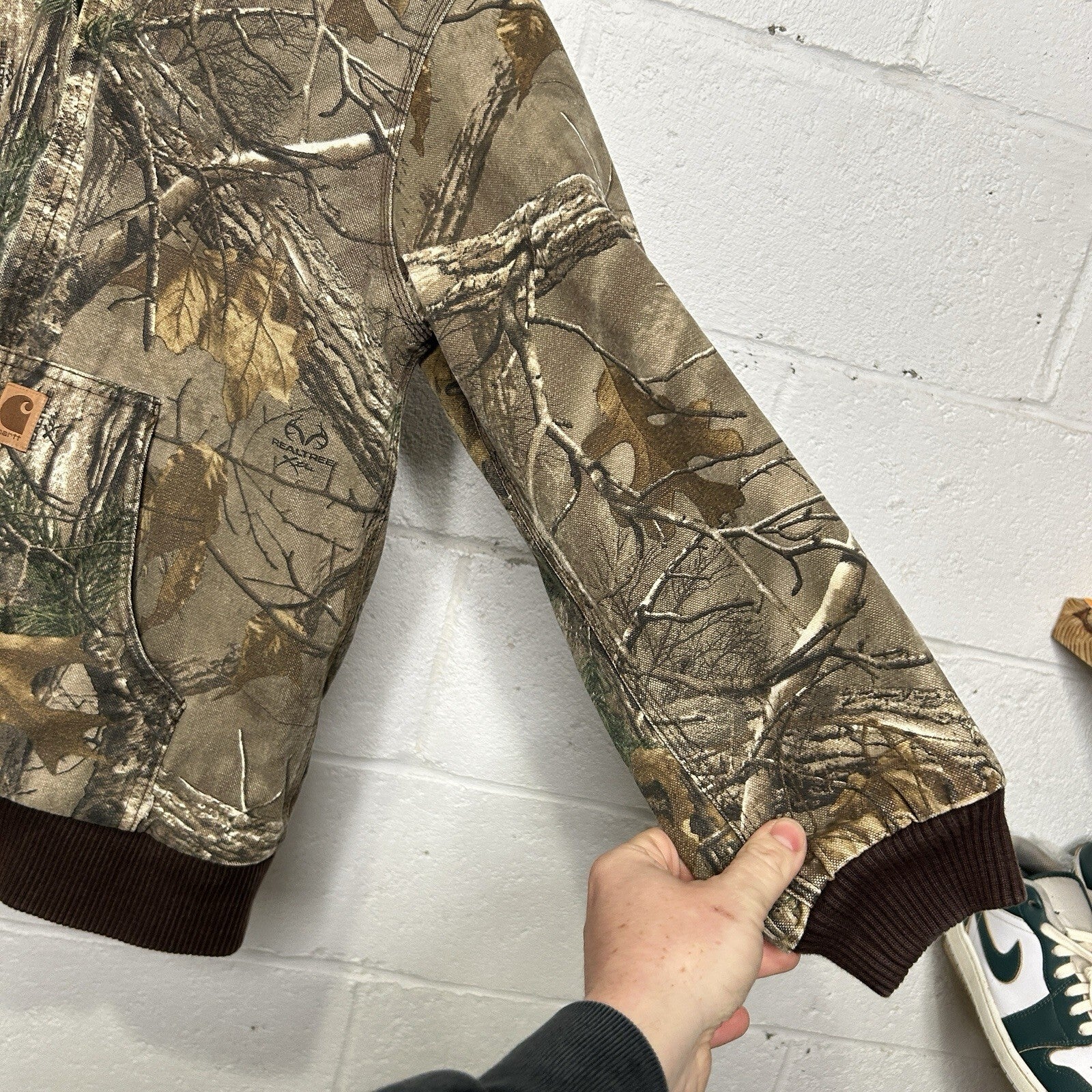 Carhartt X Realtree Xtra Quilted Active Jacket “Camo” Youth Large/Women’s XS