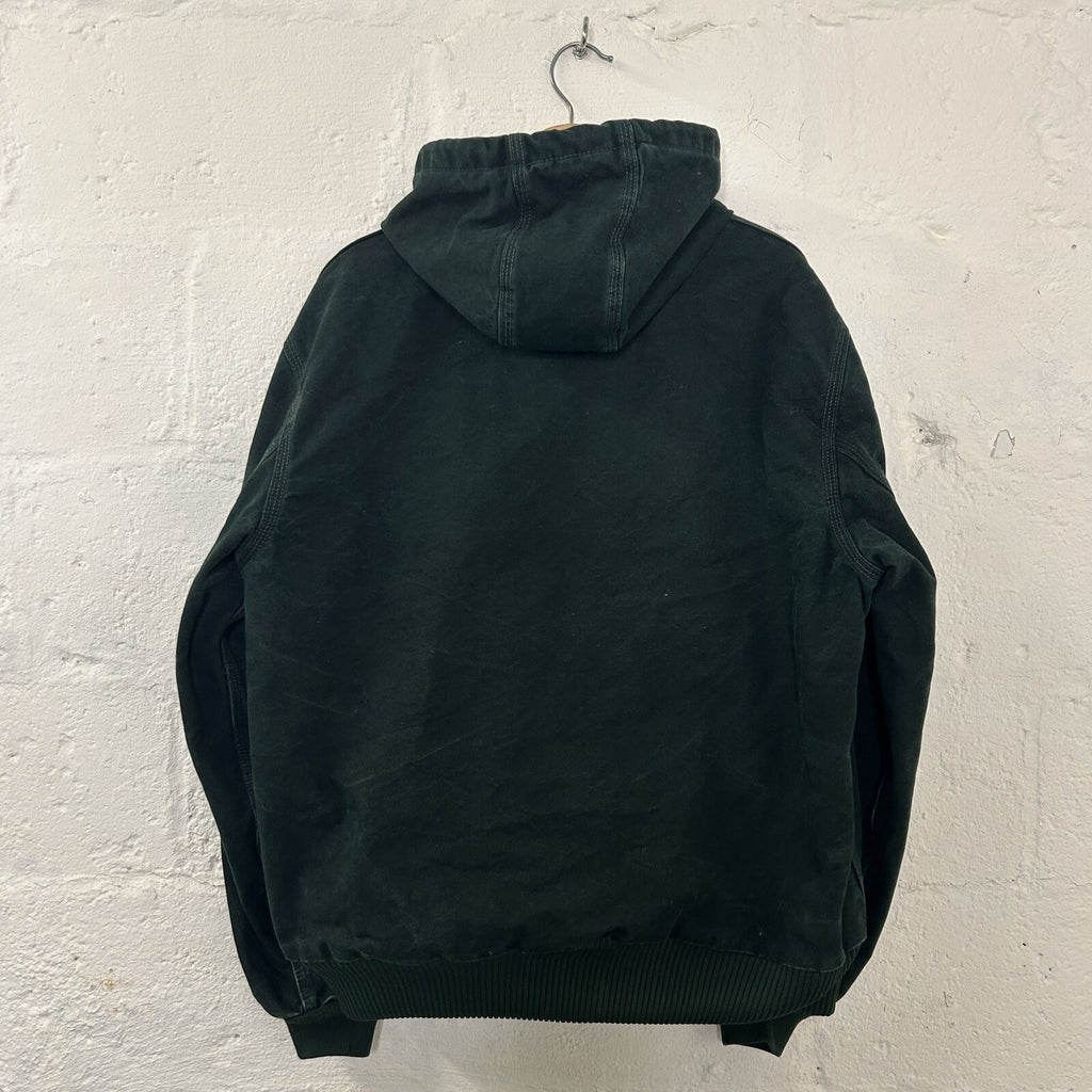 Vintage Carhartt Mesh-Lined Hooded Active Jacket “Spruce Green” J168 SPC Men’s L