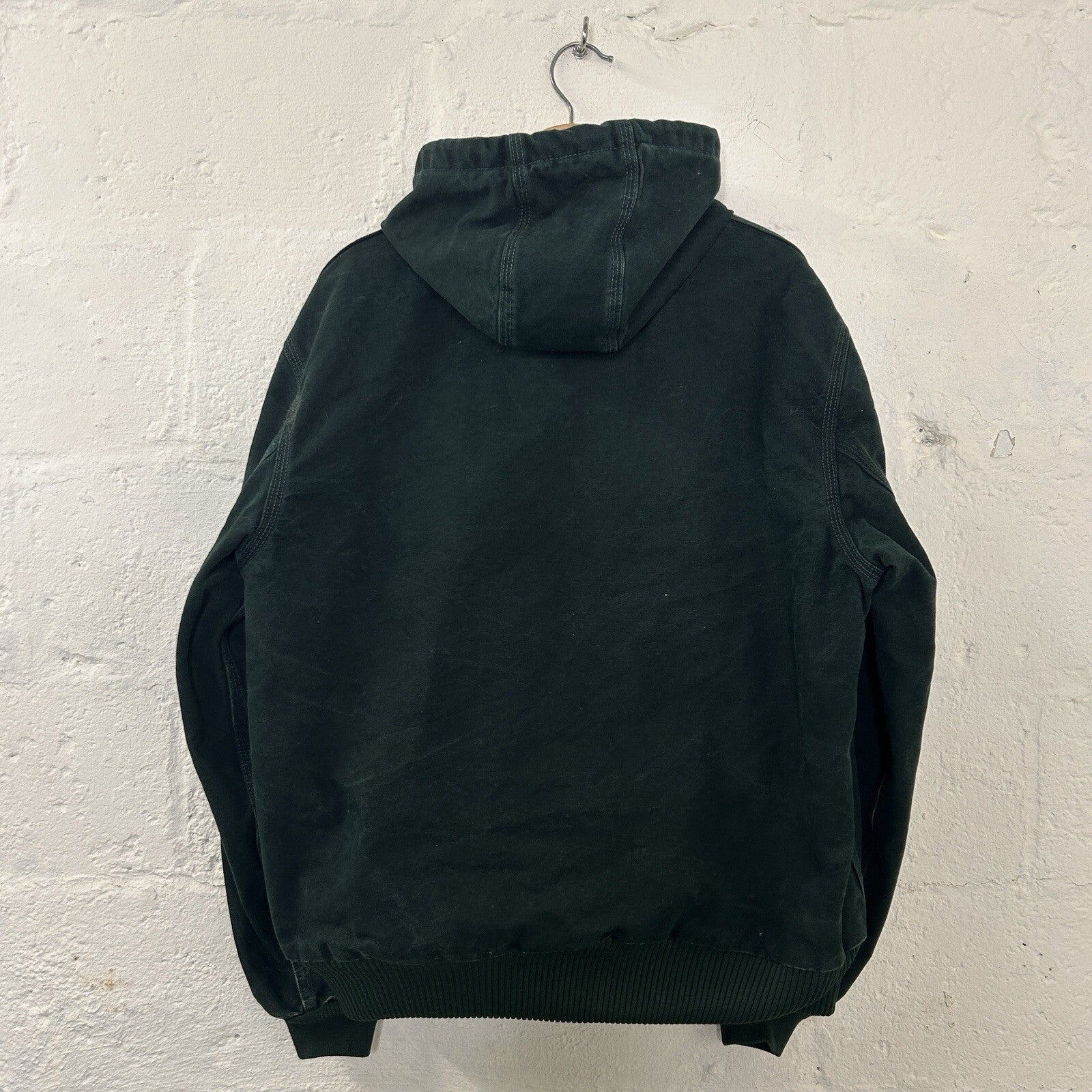 Vintage Carhartt Mesh-Lined Hooded Active Jacket “Spruce Green” J168 SPC Men’s L