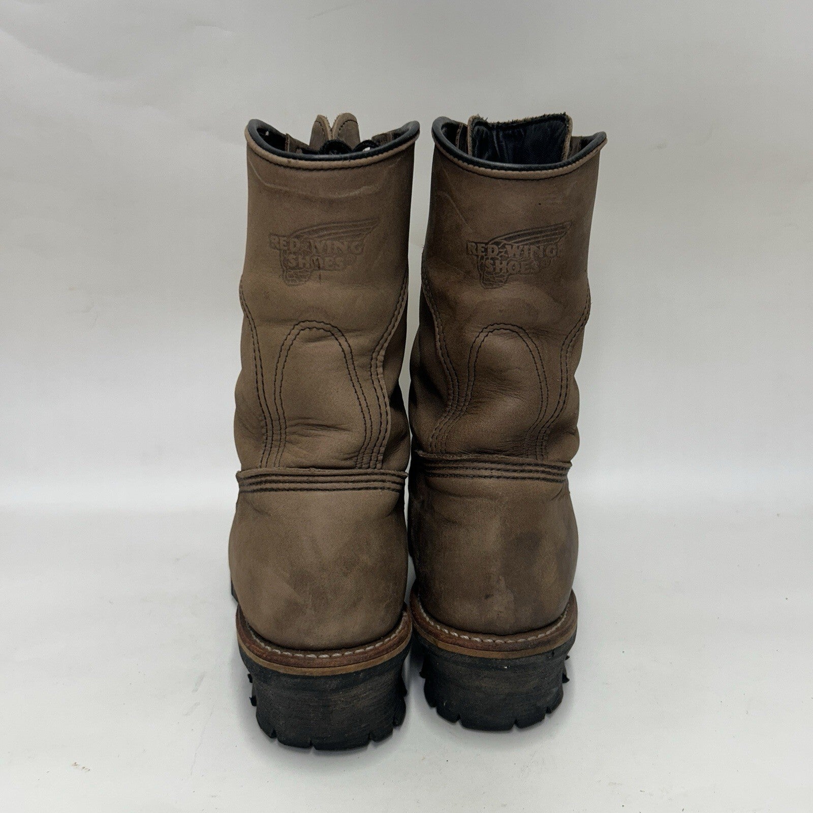 Red Wing 2292 Steel Toe Gore-Tex Logger Boots “Grey Brown” Men’s 11D