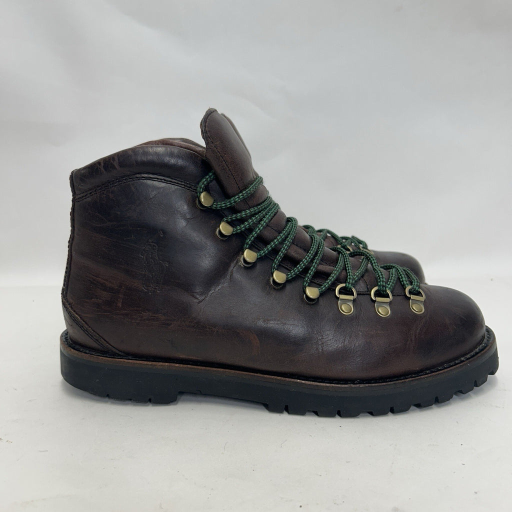 Vintage Polo Ralph Lauren Acworth Calf Leather Hiking Boots “Brown” Men’s 10.5D