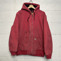 Y2K Carhartt Quilted Hooded Jacket “Crabapple Pink” WJ130 624 Women’s 2XL
