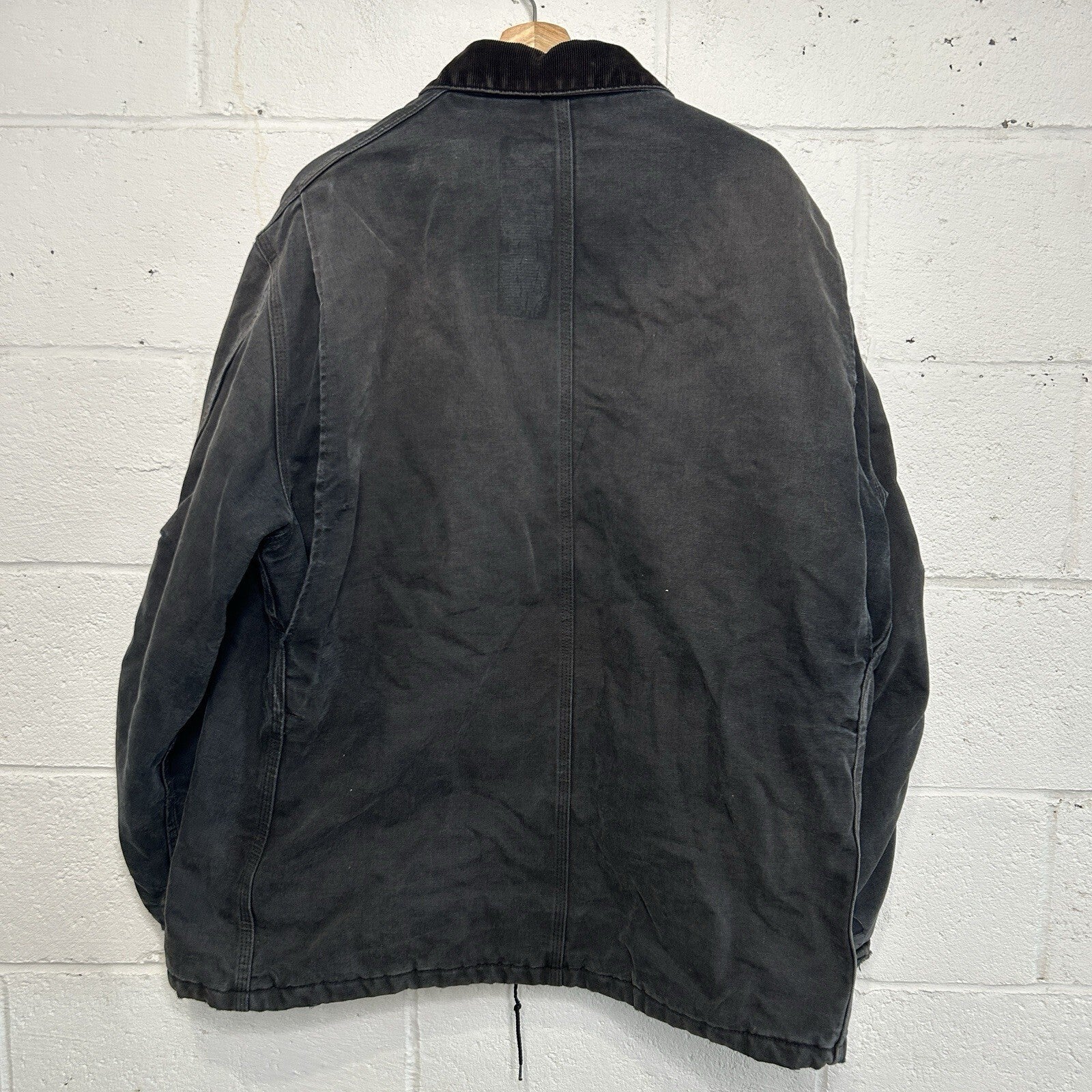 Carhartt Quilt-Lined Artic Traditional Jacket “Black” C003 BLK Men’s X-Large