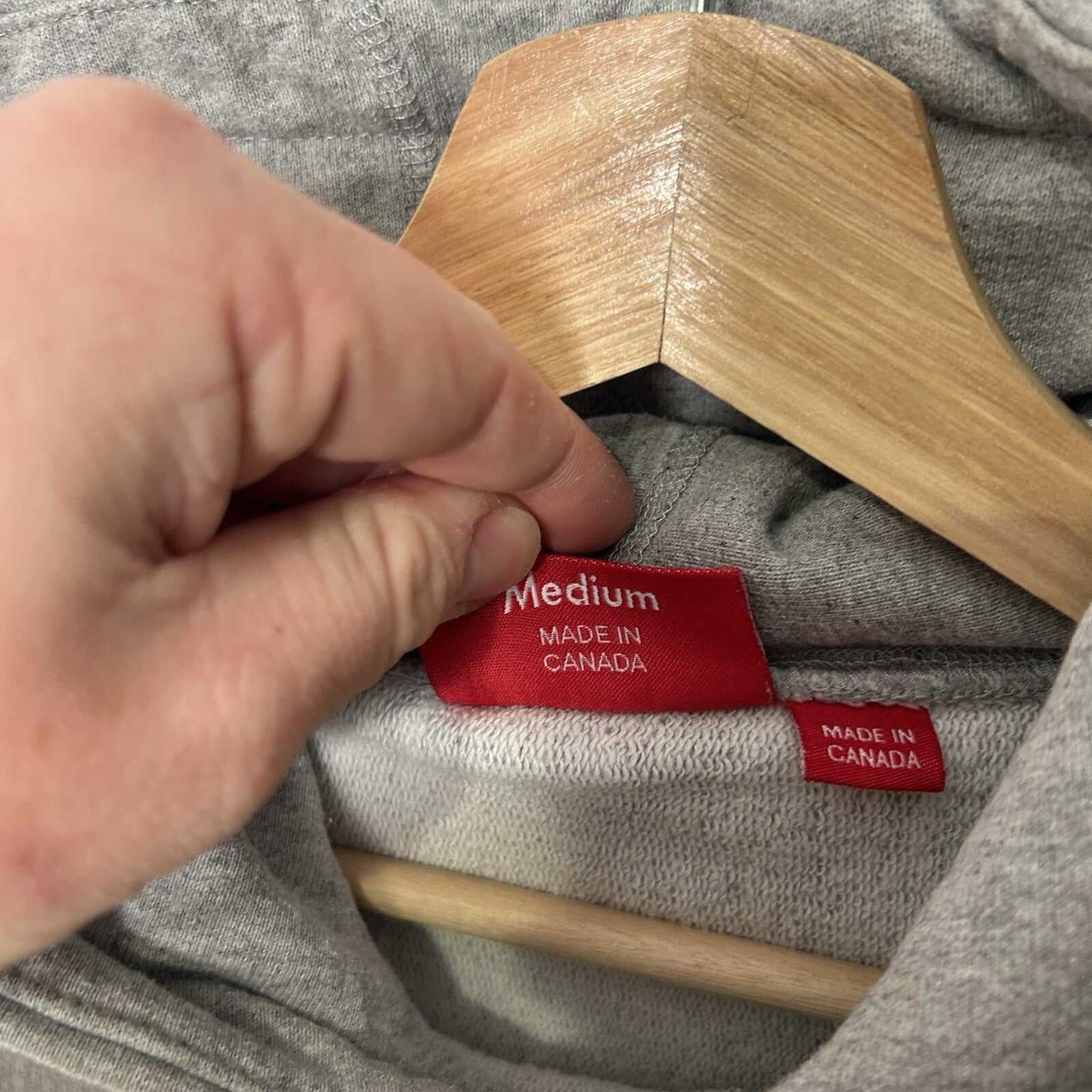 Supreme Disrupt Sweatshirt Hoodie “Grey Pink” SS15 Men’s Medium