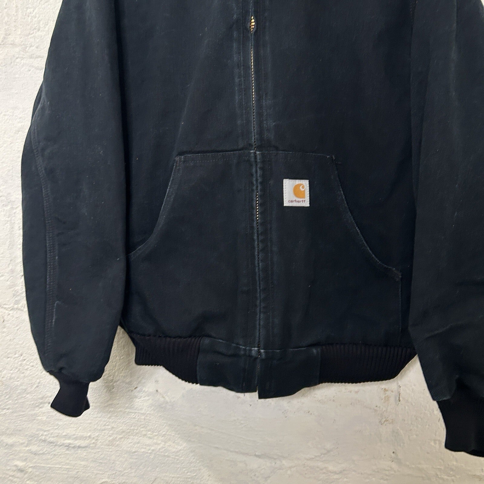 Vintage Carhartt Quilted Hooded Active Jacket “Black” J140 BLK Men’s Small