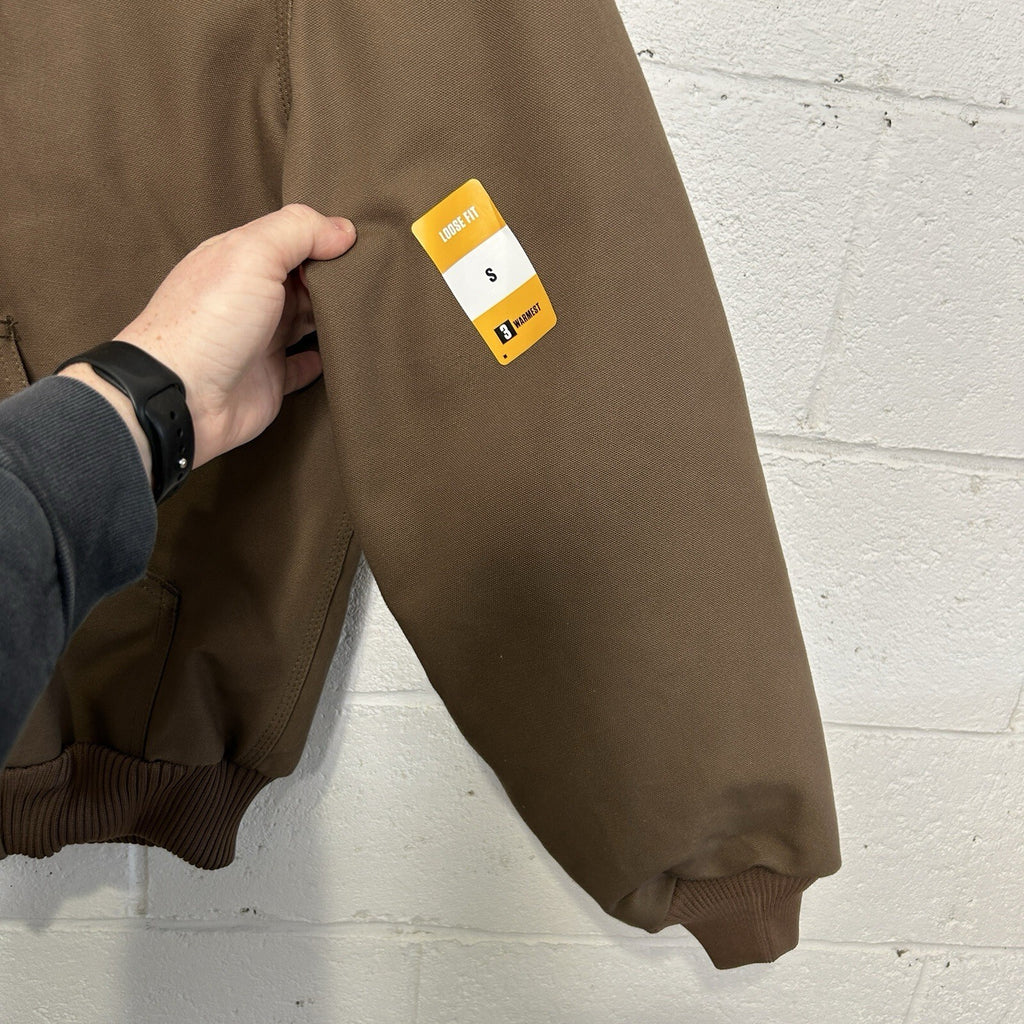 Carhartt Flannel-Lined Hooded Active Jacket “Coffee Break” J140 205 Men’s Small