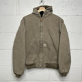 Y2K Carhartt Quilted Hooded Active Jacket “Desert” Y06 DES Youth XL/Women’s XS