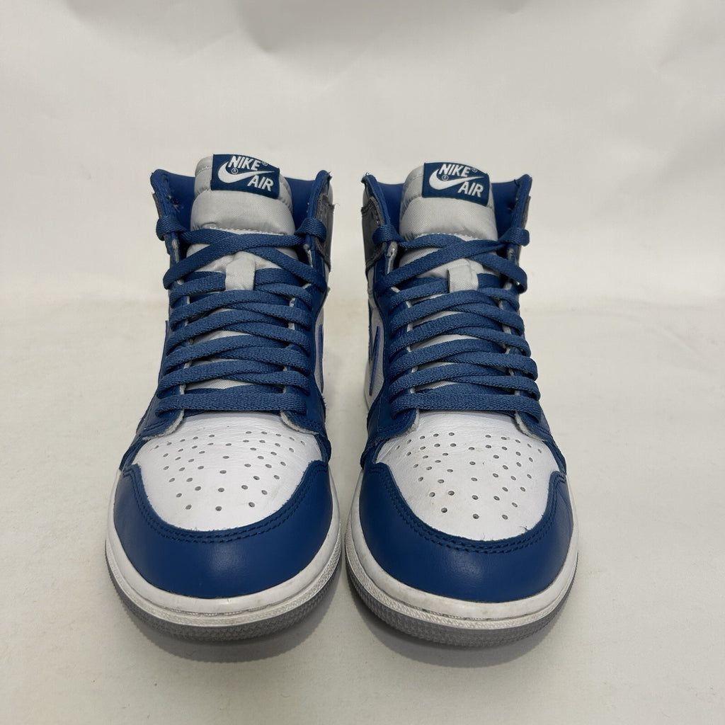 Nike Air Jordan 1 High Retro OG “True Blue White” Sneakers DZ5485-410 Men's 8
