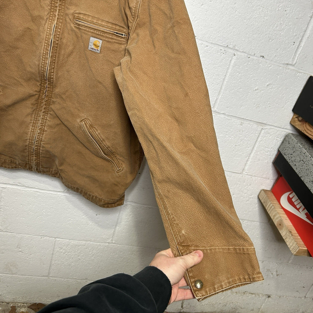 Carhartt Re-Engineered Rugged Flex Relaxed Fit Detroit Jacket “Brown” 106234 BRN