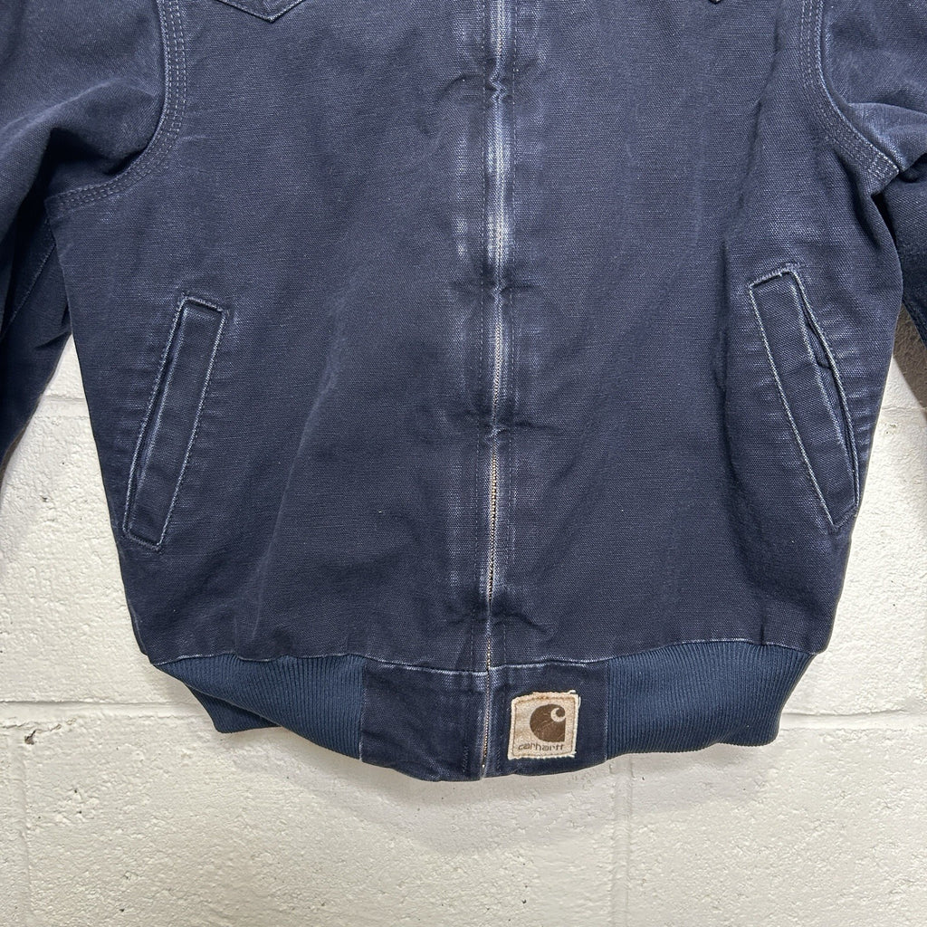 Vintage Carhartt Quilted Santa Fe Jacket “Midnight Blue” J14 MDT Men’s Small