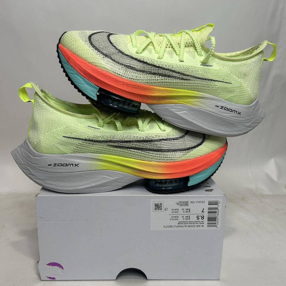 Nike Air Zoom Alphafly NEXT% “Barely Volt Orange” 2024