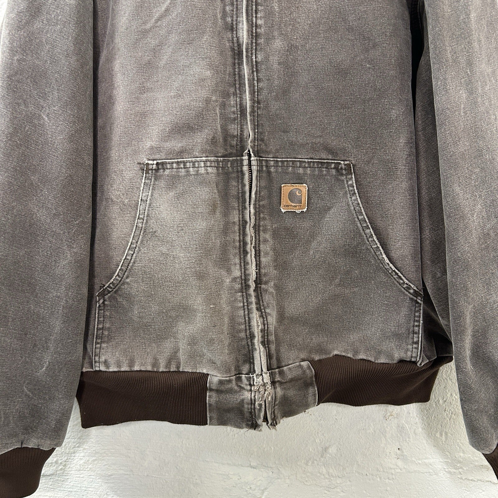Vintage Carhartt Thermal Hooded Active Jacket “Chestnut” J25 CHT Men’s X-Large