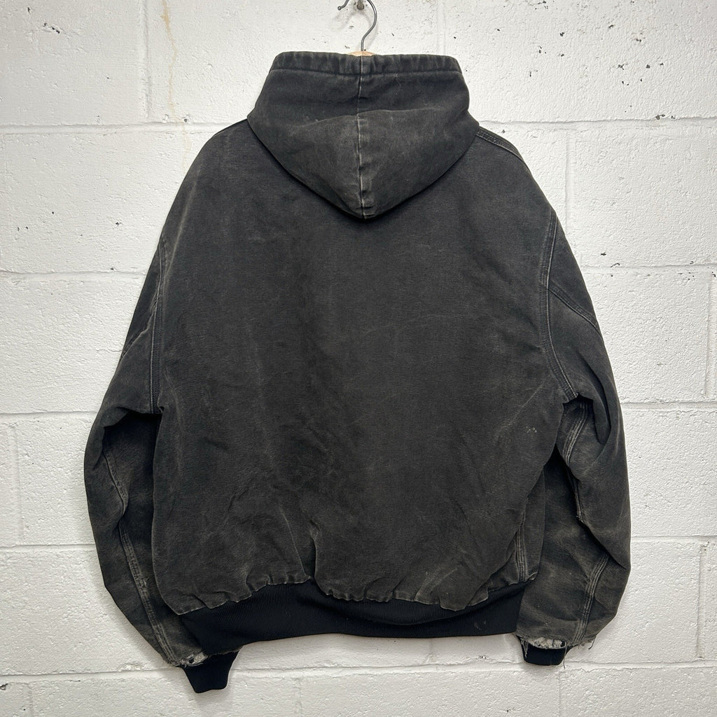 Vintage Carhartt Quilted Hooded Active Jacket “Onyx” J06 ONX