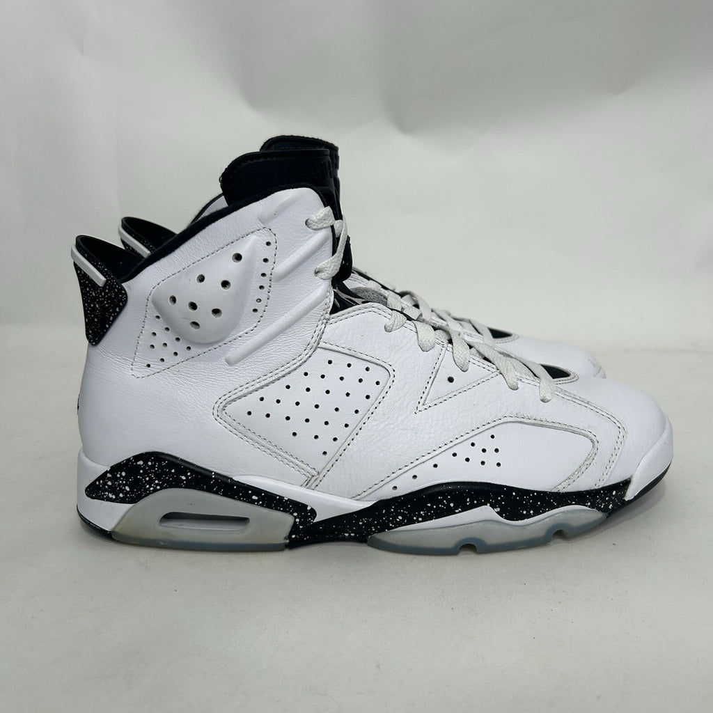 Nike Air Jordan 6 Retro “Reverse Oreo/Black White” CT8529-112 Men’s 12 Worn