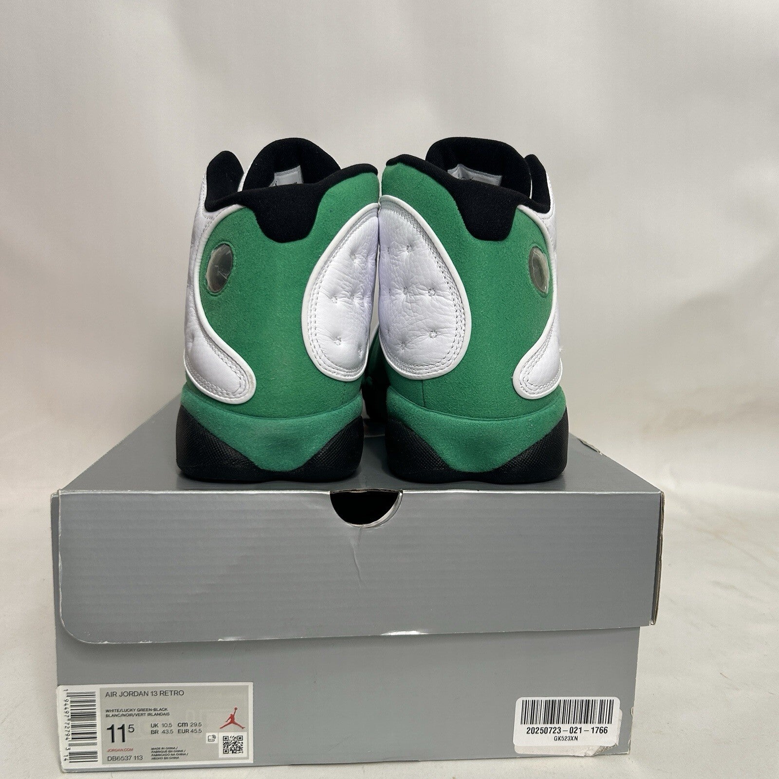Nike Air Jordan 13 Retro OG “White Lucky Green” DB6537-113 Men’s 11.5 New